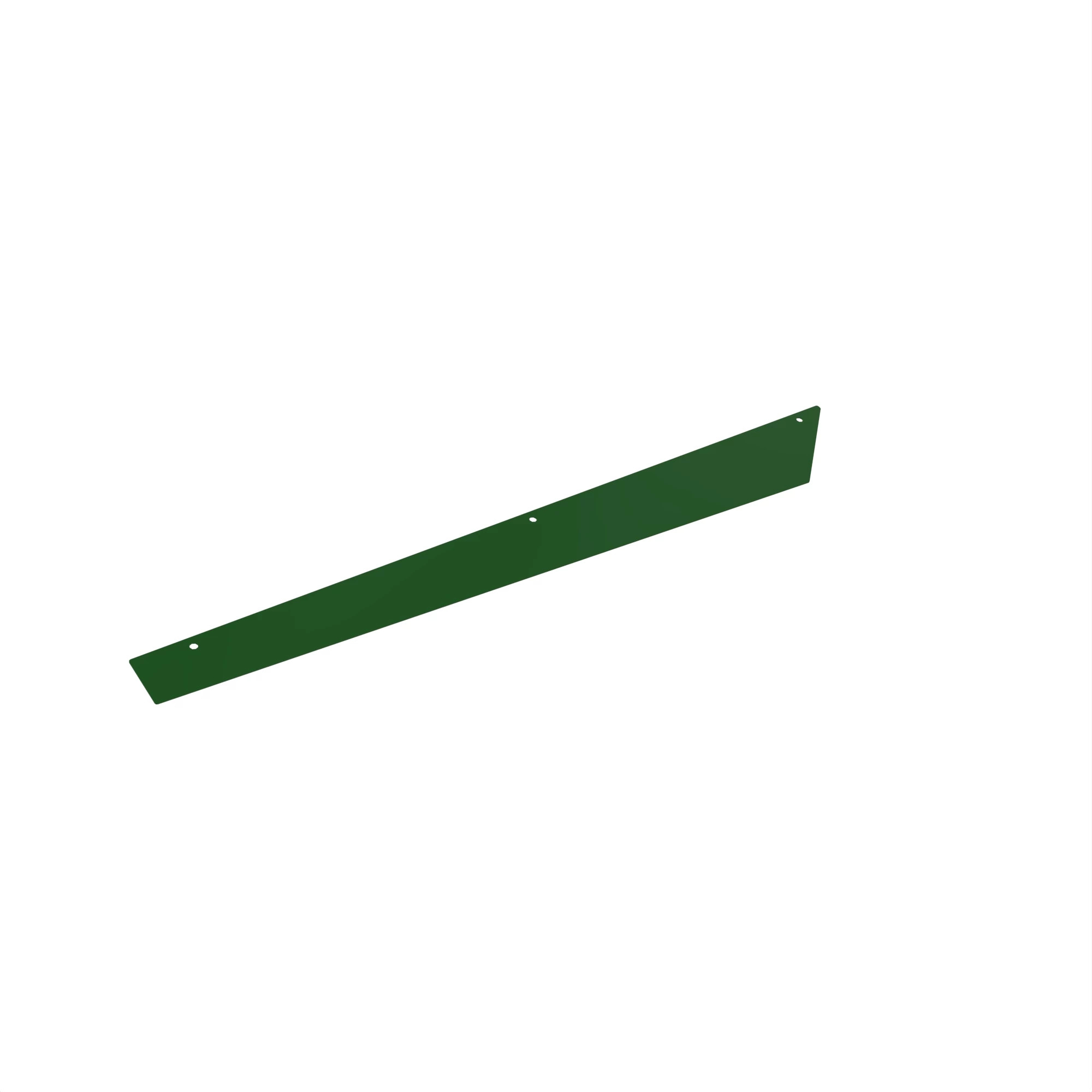 John Deere Side Hill Cleaning Shoe Return Pan Flow Divider - H228199