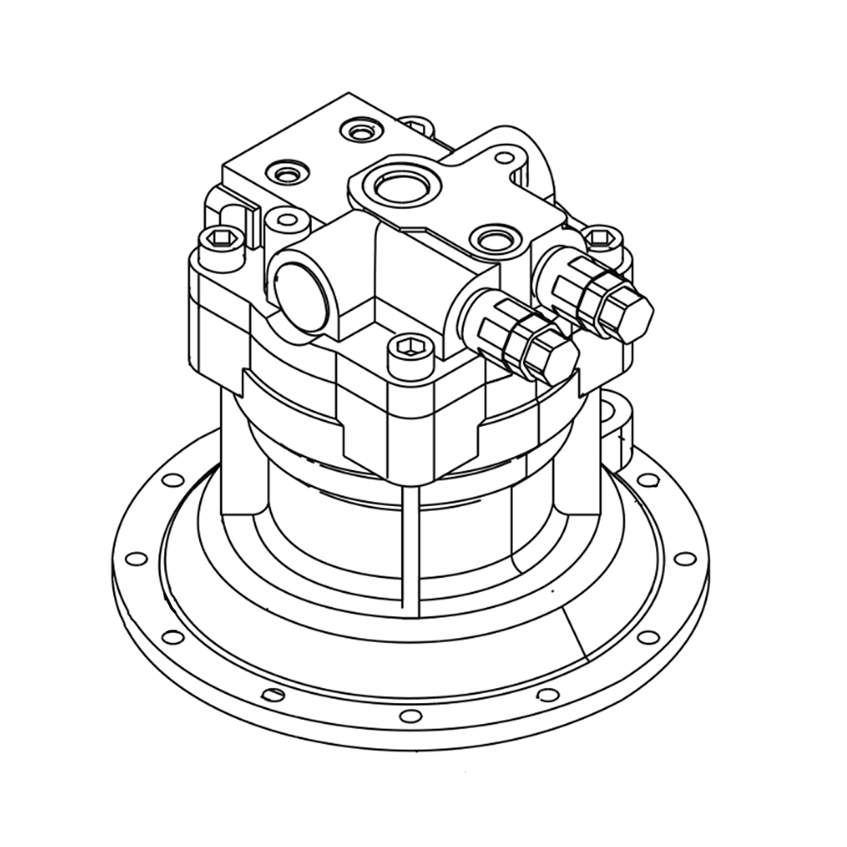 John Deere Reman REMAN Hydraulic Swing Motor - PG202173