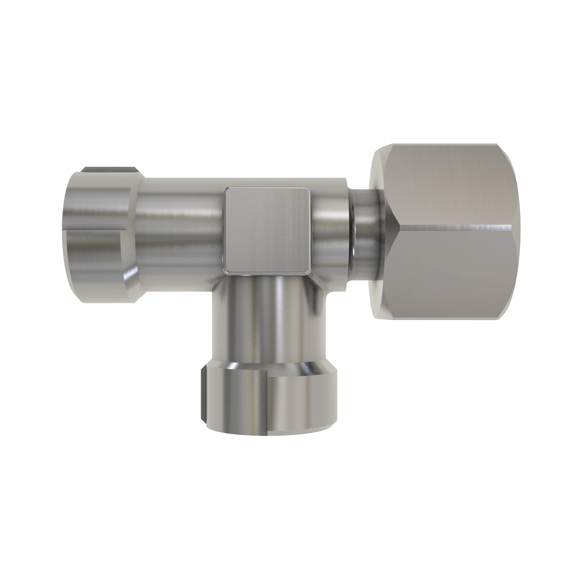 TEE FITTING, 8L CONE FITTING