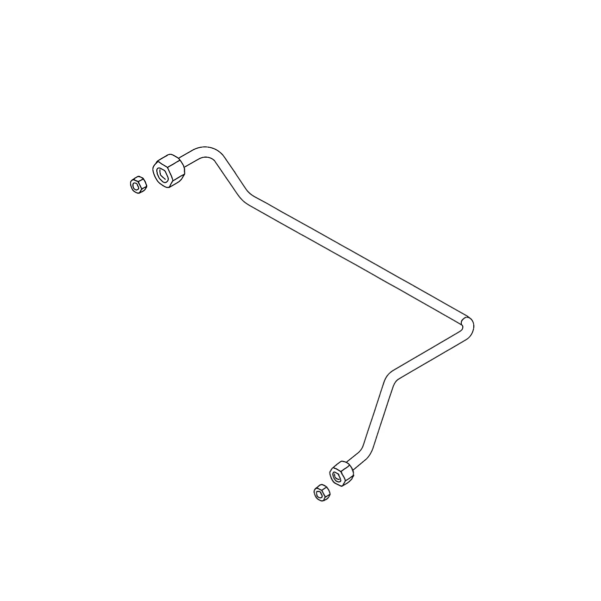 Fuel Line, From Filter to Fip