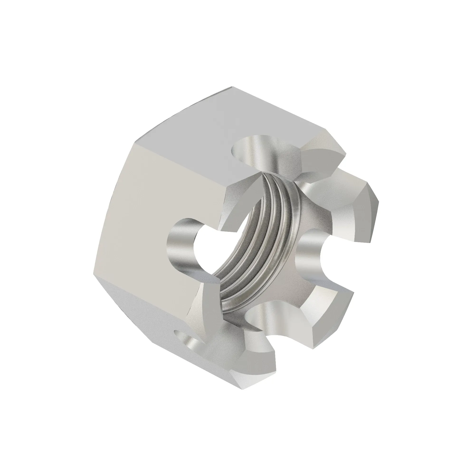John Deere Hexagonal Slotted Nut, M12 - M805099