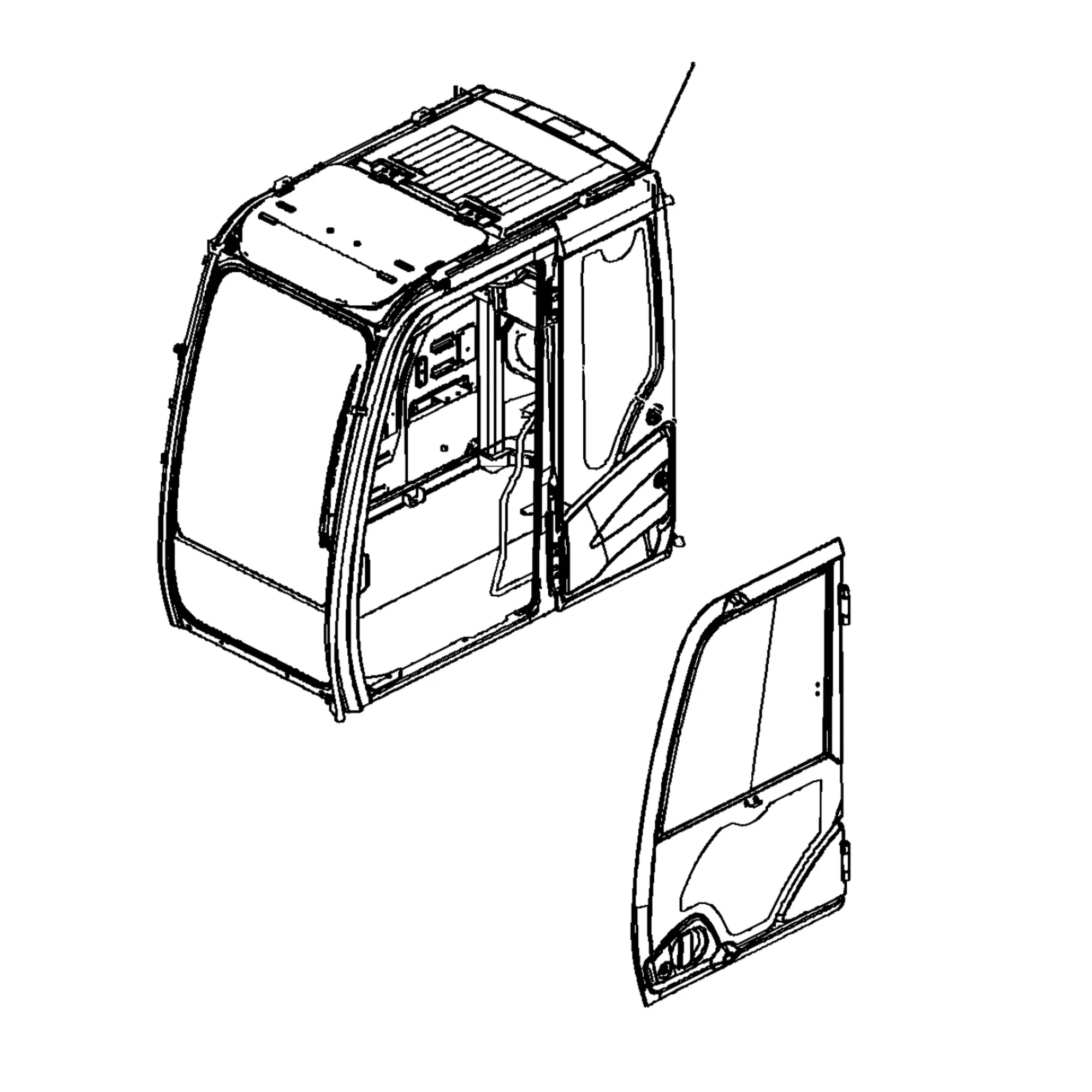 John Deere Cab Assembly - FYA00037706