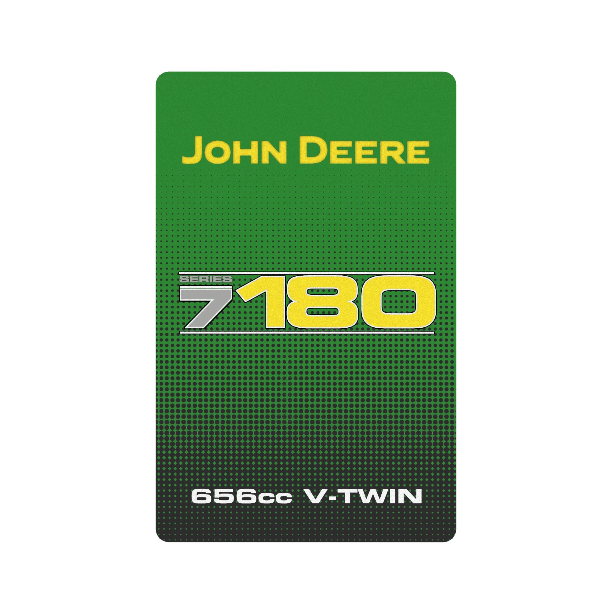 LABEL, 7180 DEERE GAS ENGINE