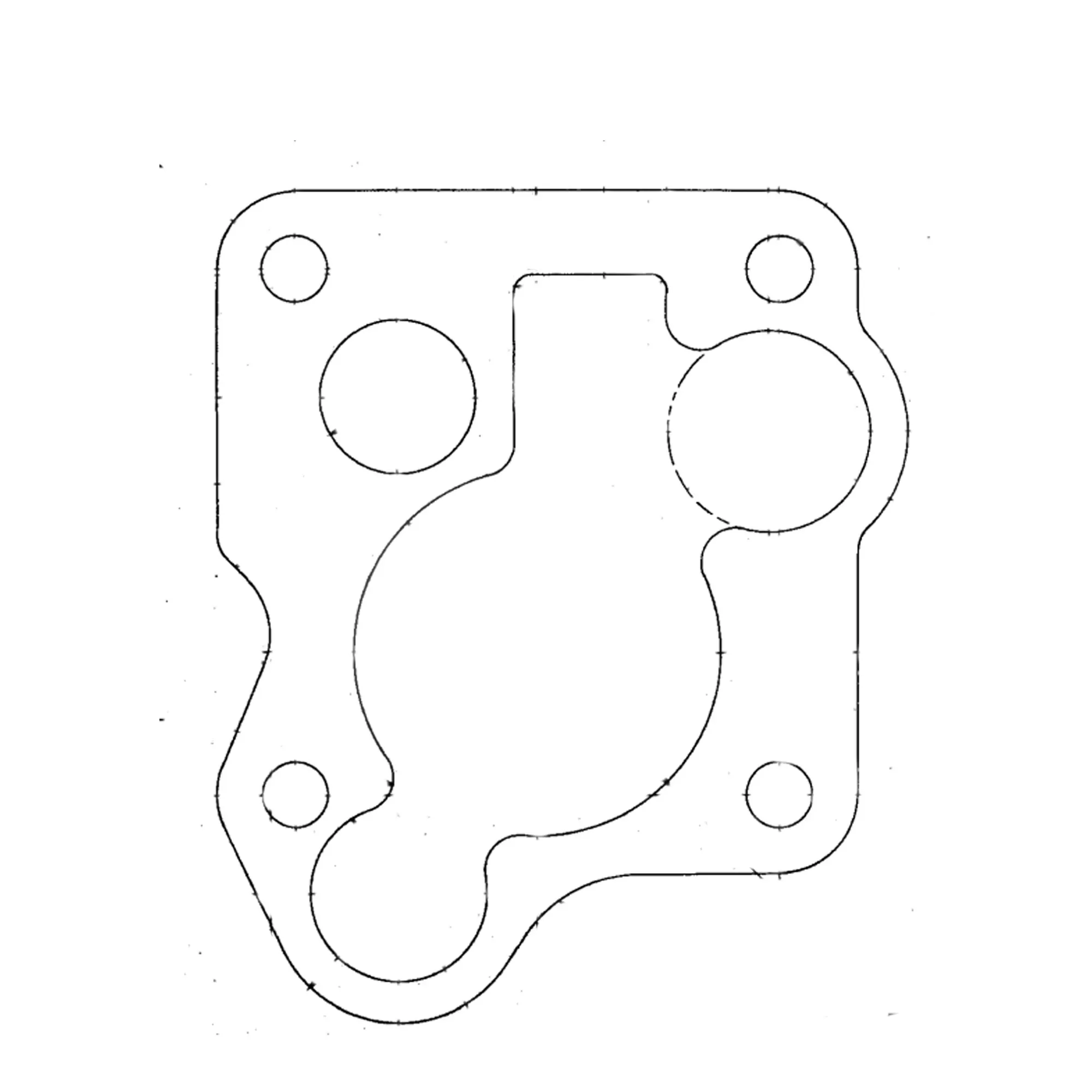 John Deere Pressure Regulating Valve Gasket - T65818