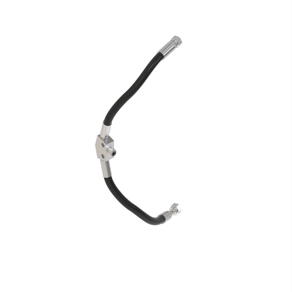 RE581388: Front Hitch Cylinder Lower Hydraulic Hose