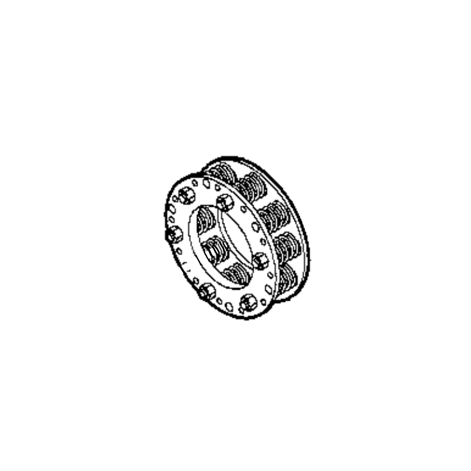 John Deere Friction Clutch Spring Assembly - LCA59045