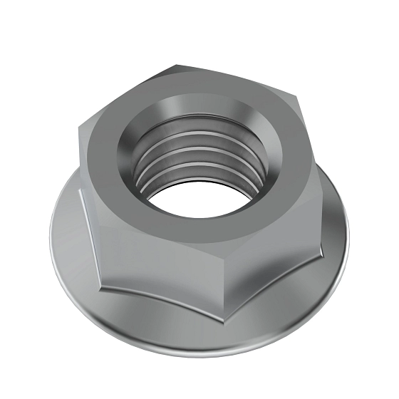 John Deere Hexagonal Lock Nut, M6 - E63524