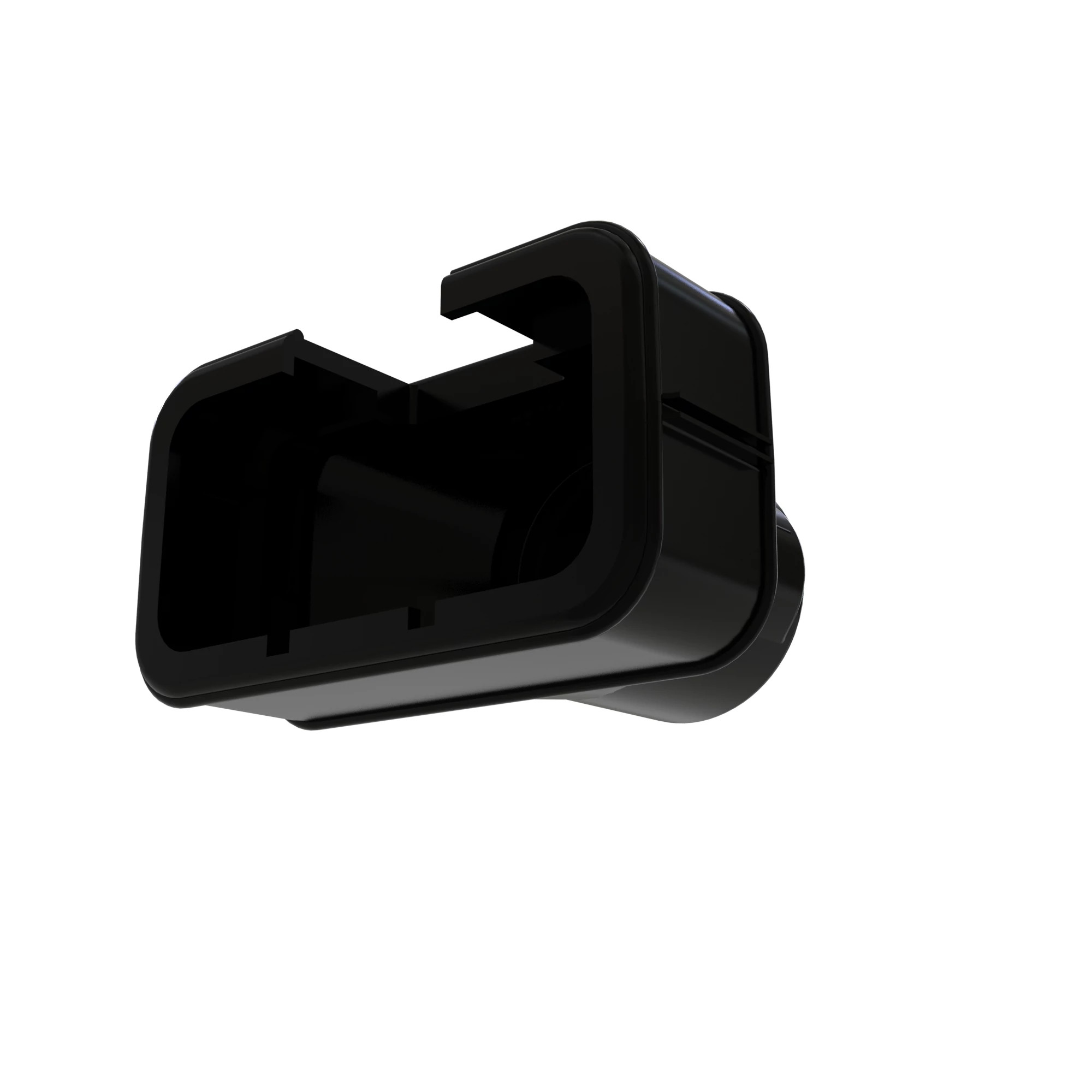 John Deere Black Electrical Connector - 57M15492