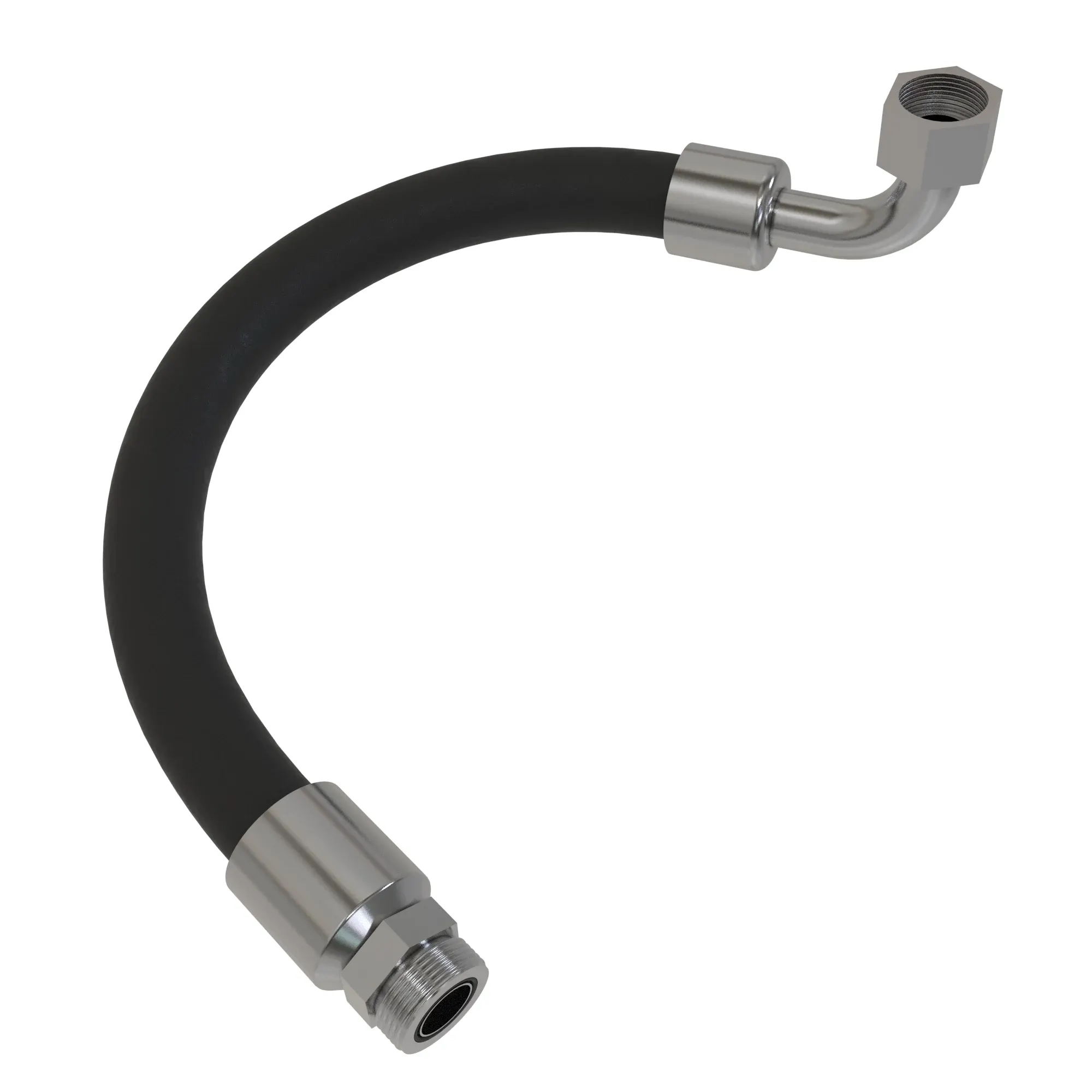 John Deere Auxiliary Control Valve Hydraulic Hose - AT325262