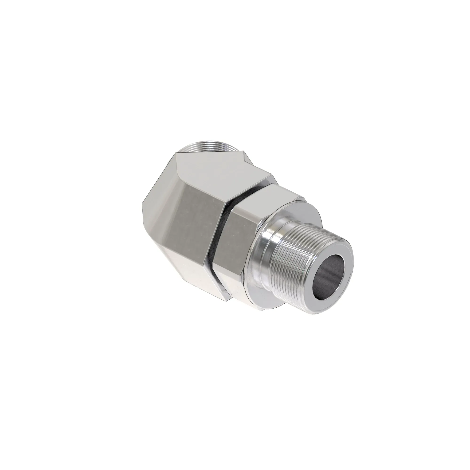45 DEG STRAIGHT THREAD,O-RING FSF