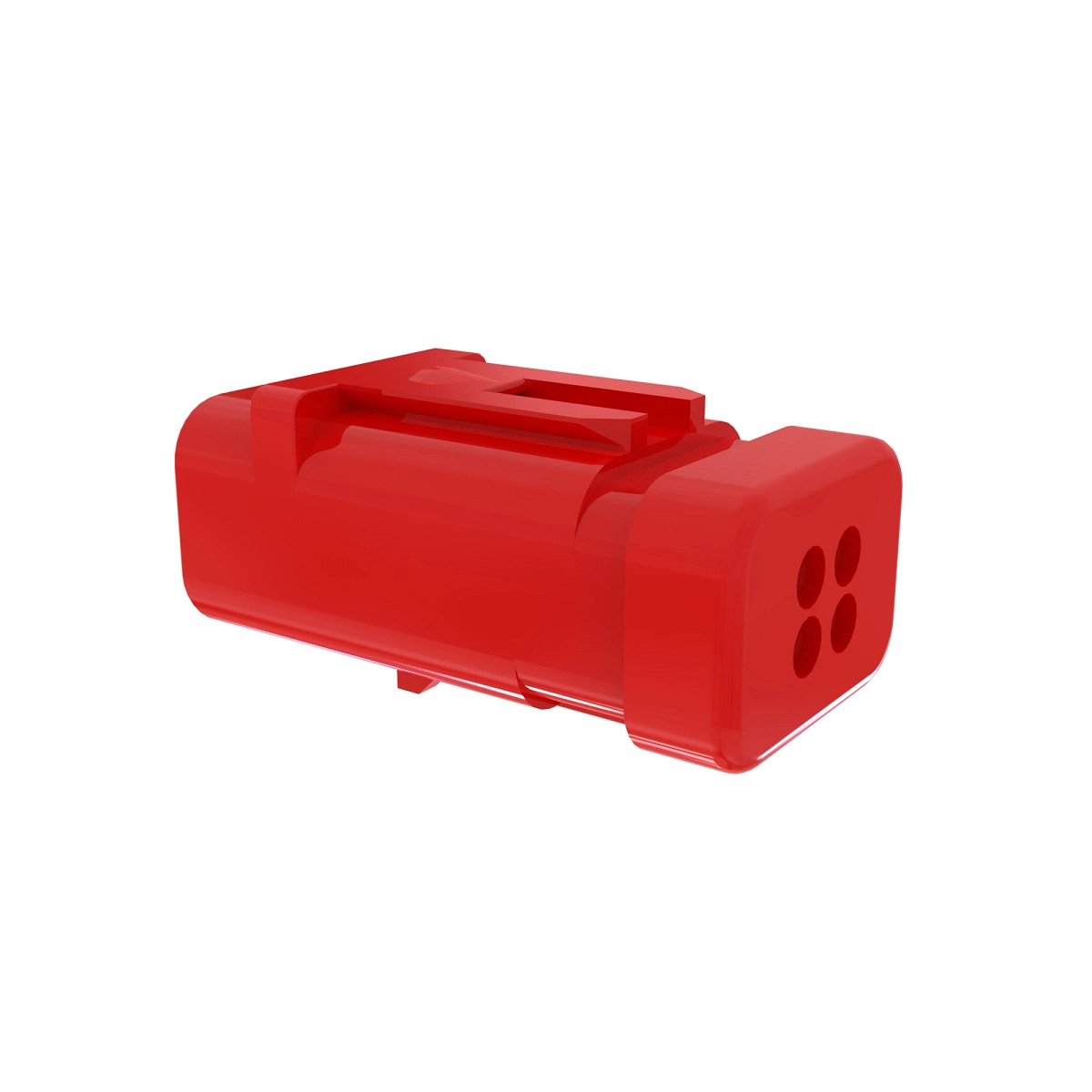 Conn Tyco AMPSEAL16 4W Fs Red Plstc