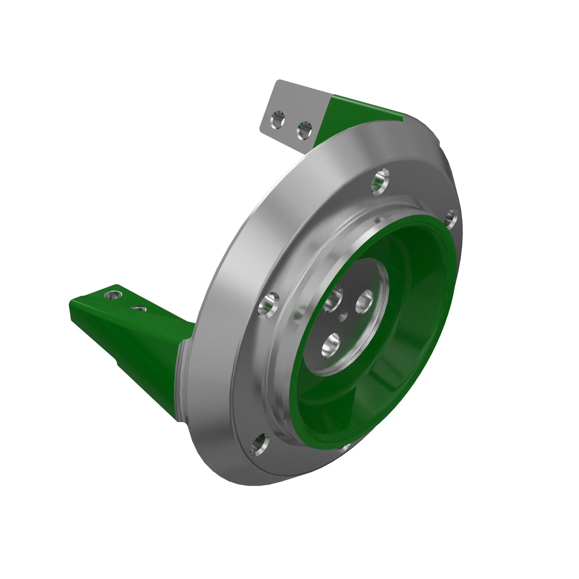 HUB, FAN DRIVEN MOUNTING