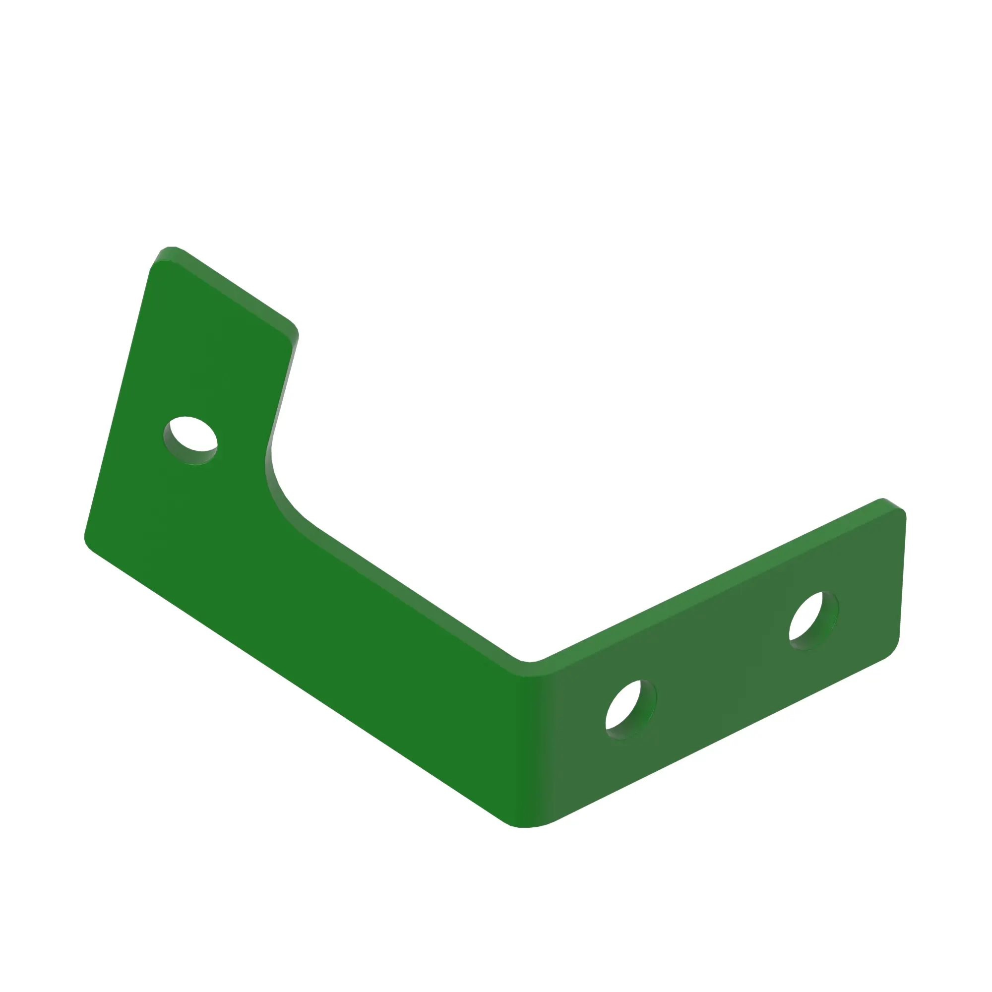 John Deere Steering Hoses Rear Axle Bracket - HXE142305