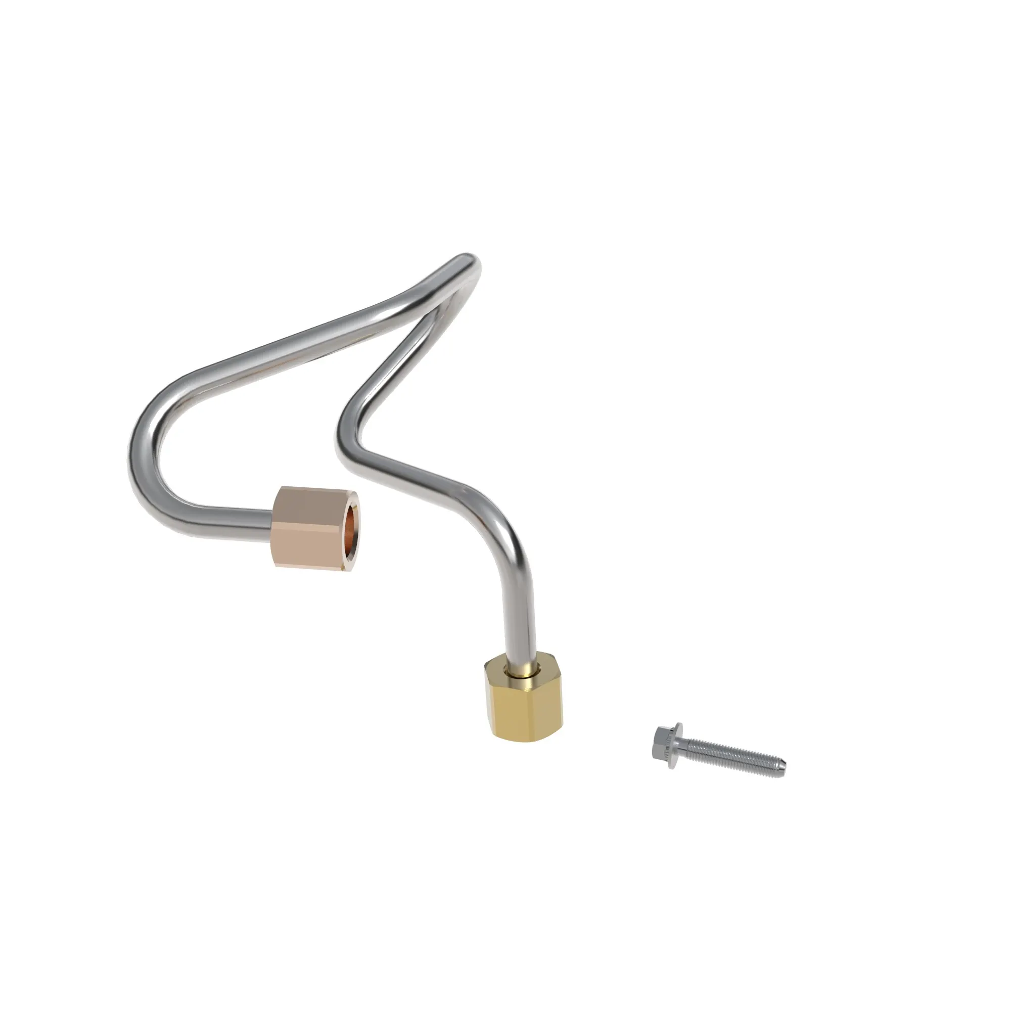 John Deere Fuel Line, Injection Cylinder 3 - DZ105425