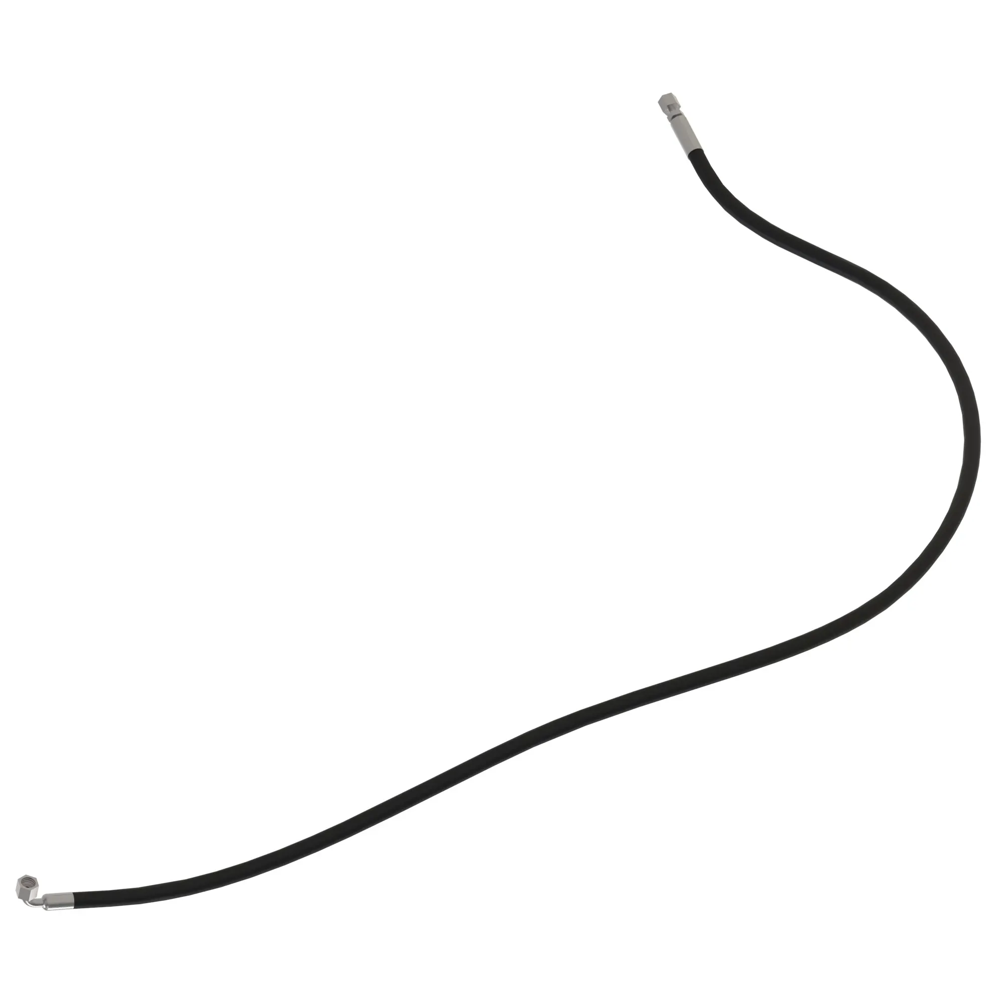 John Deere Track Drive Gear Case Hydraulic Hose - AT363961