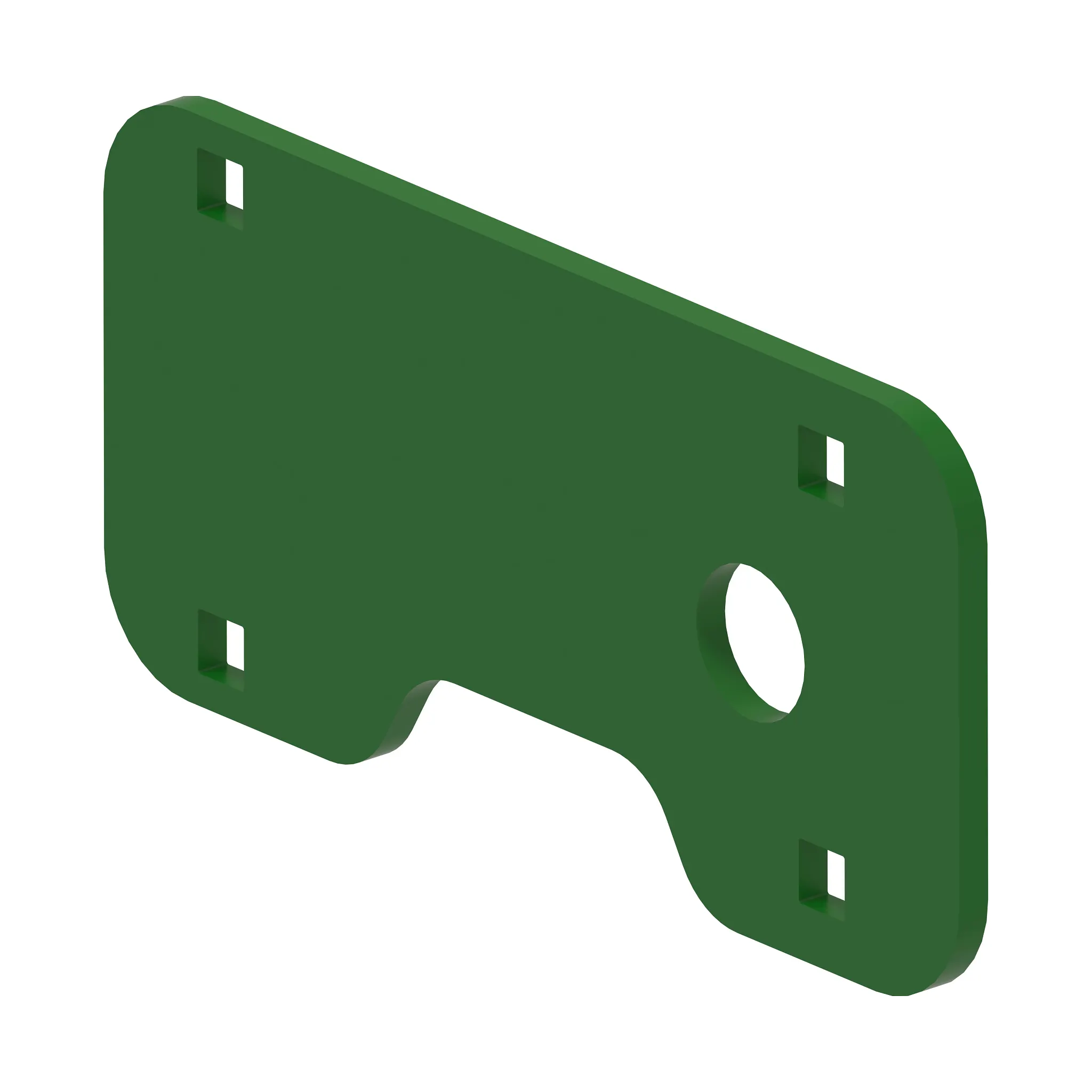 John Deere Support Plate Vane Tailboard Board - HXE189569