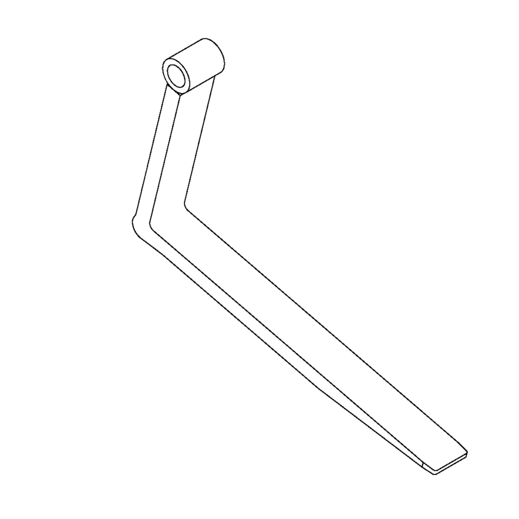 John Deere Hi-Vis Coupler Log Fork, 60 inch - AT356574