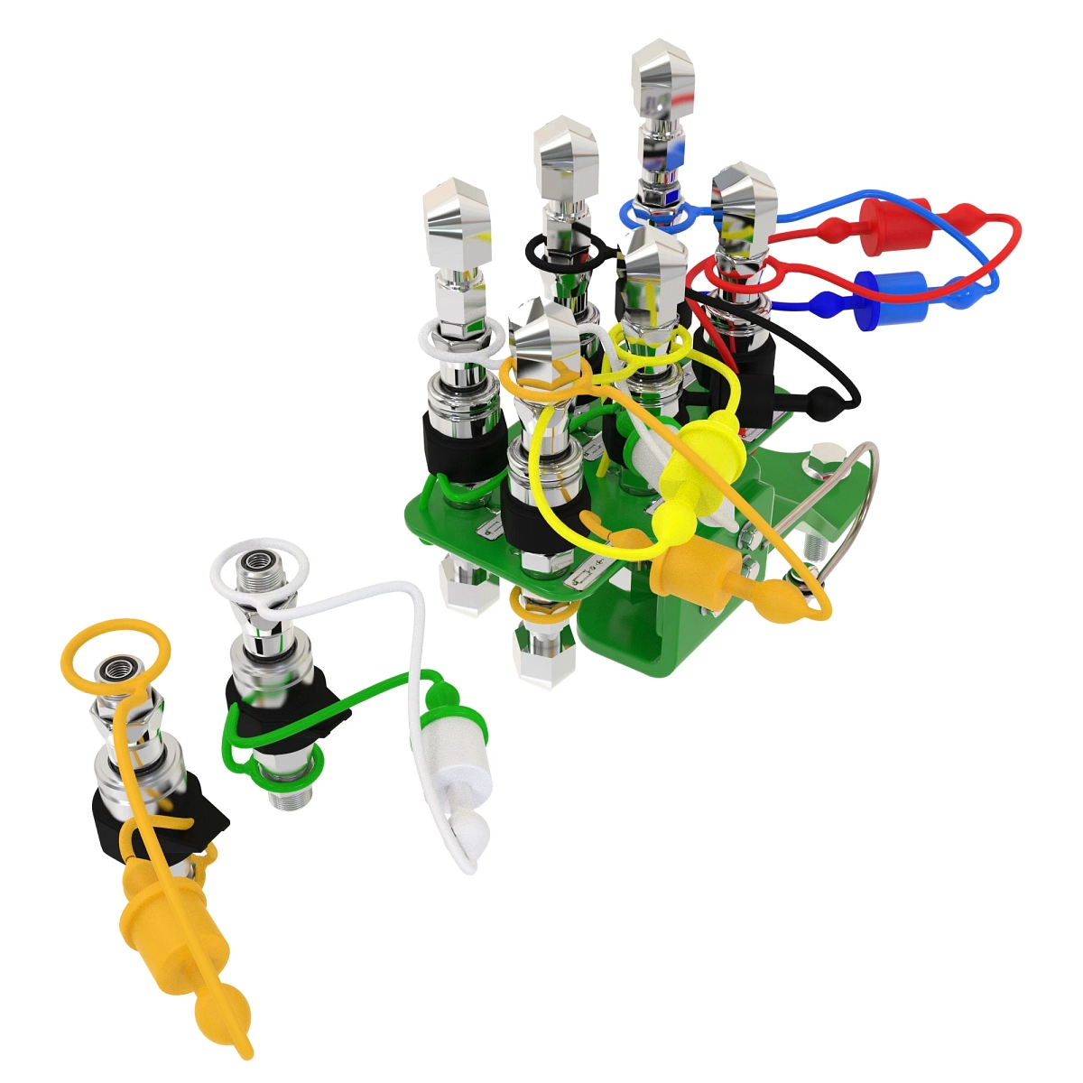 John Deere 3-Function Hydraulic Quick-Connect Coupler Attachment - BXX10085