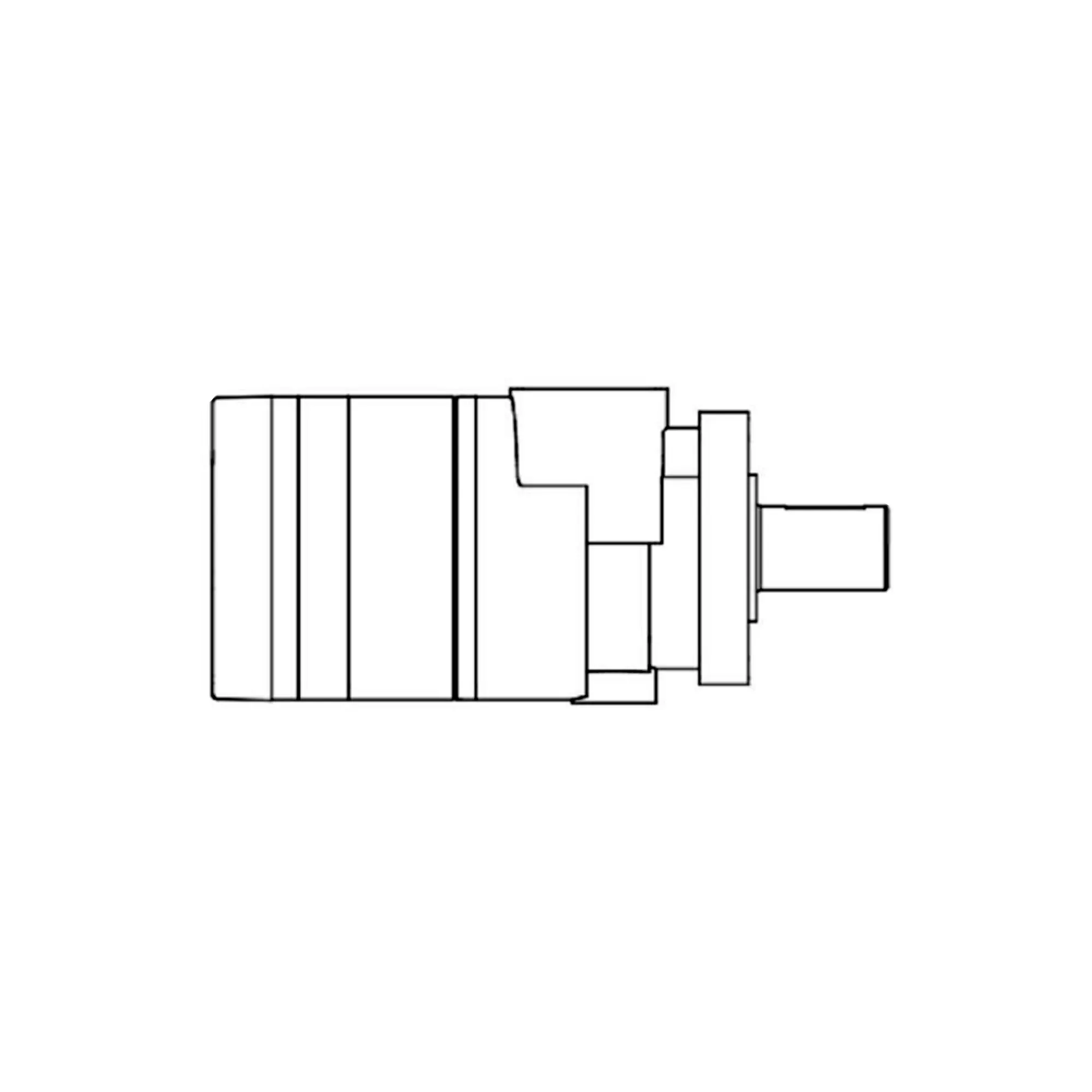 John Deere Draper Drive LH Hydraulic Motor - AFH209255