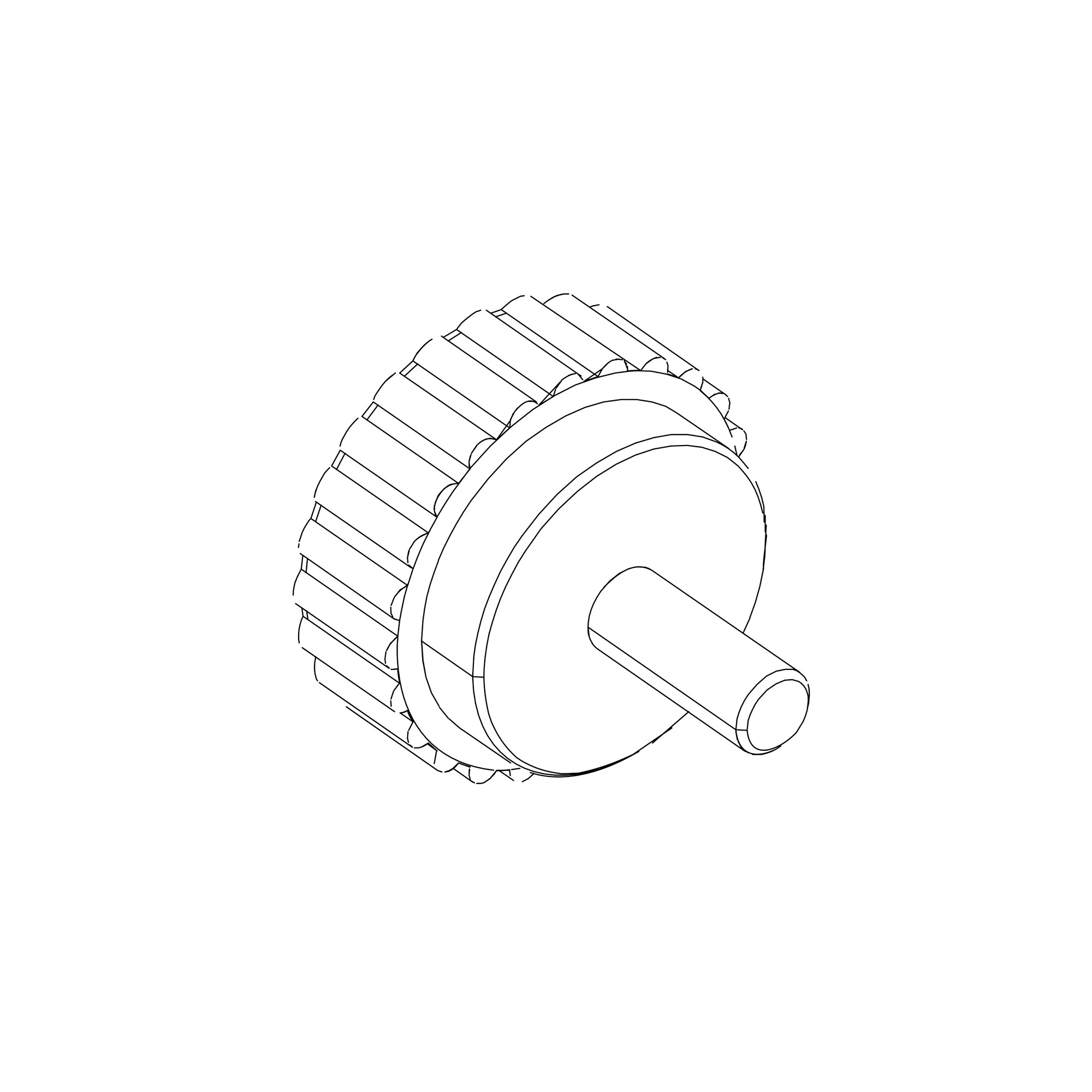 John Deere Cab Air Filter Knob - ER262055