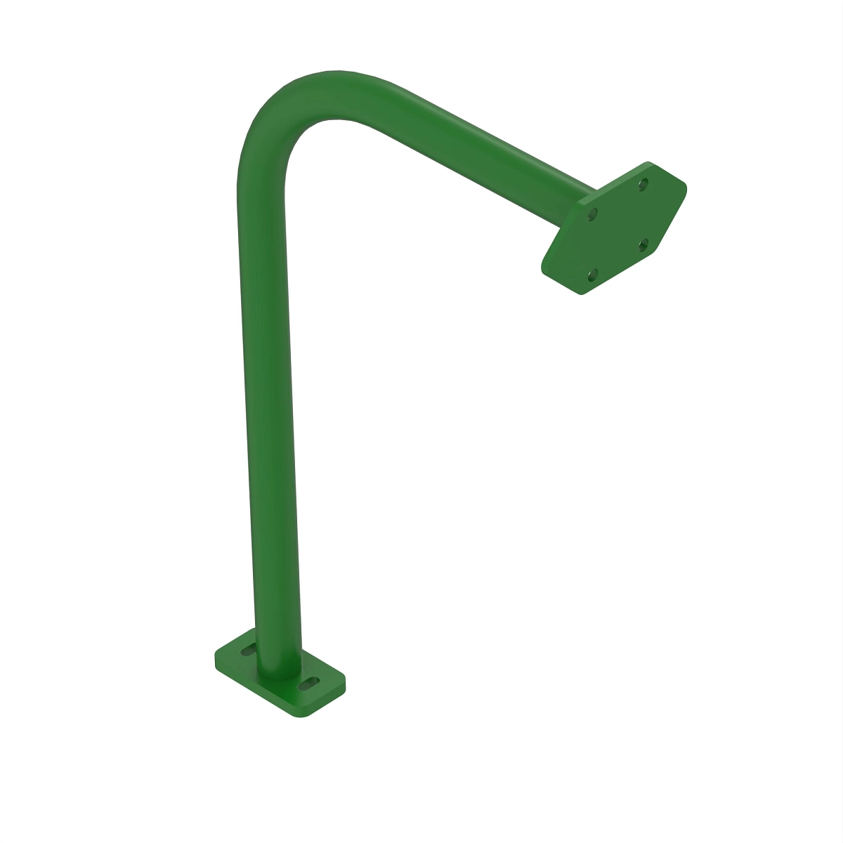 Support, LH FRONT BRUSHRAIL SUPPORT STRA