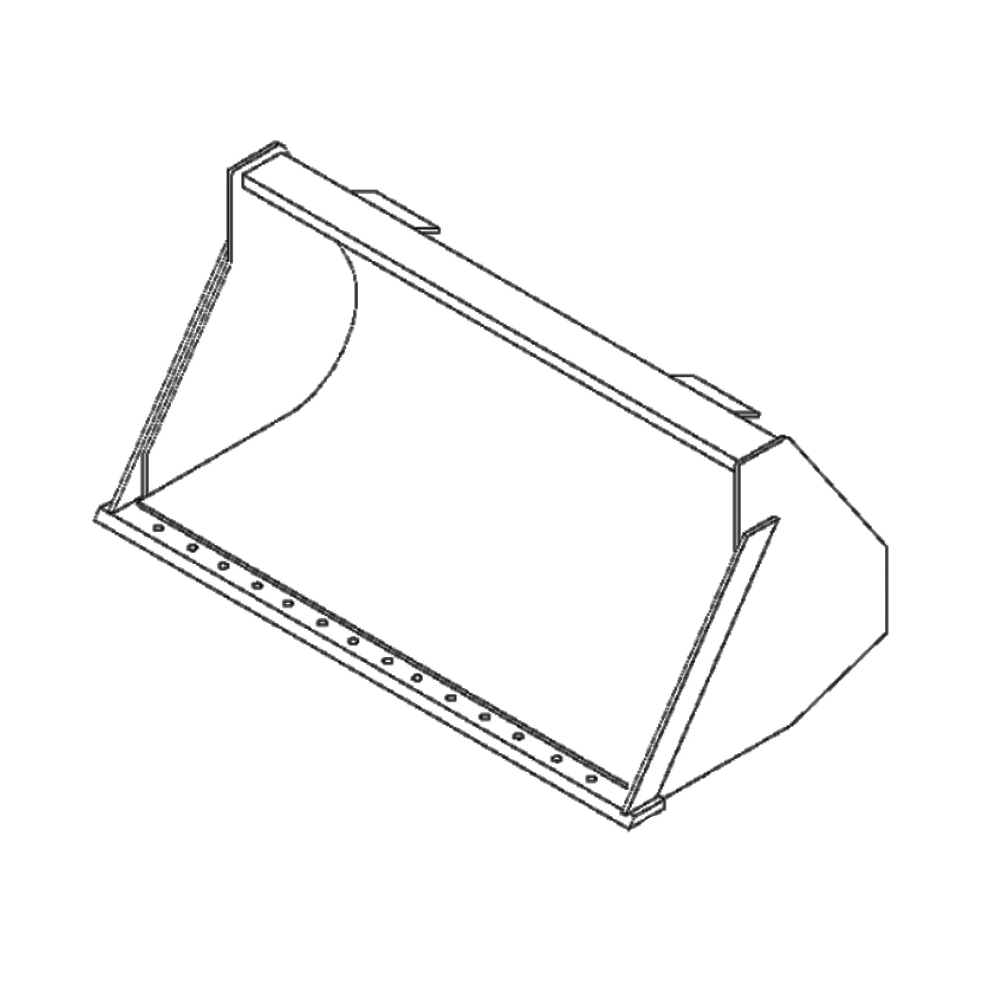 John Deere Heavy Duty Loader Bucket - BW15459