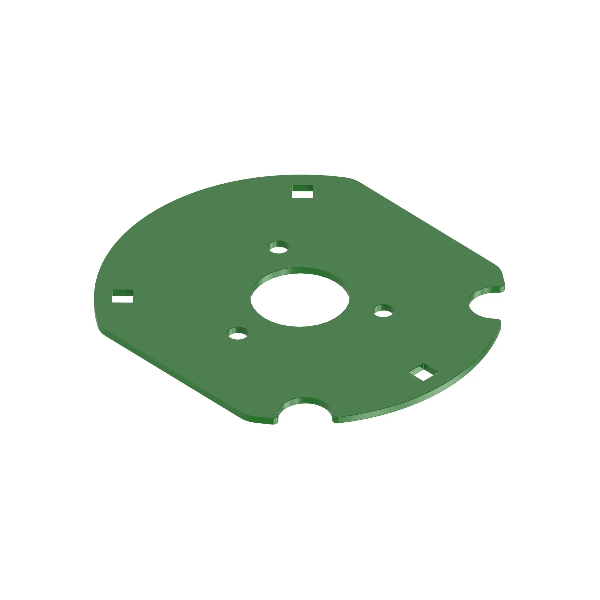 John Deere Wrap Roller Bearing Mount Plate - KK46854