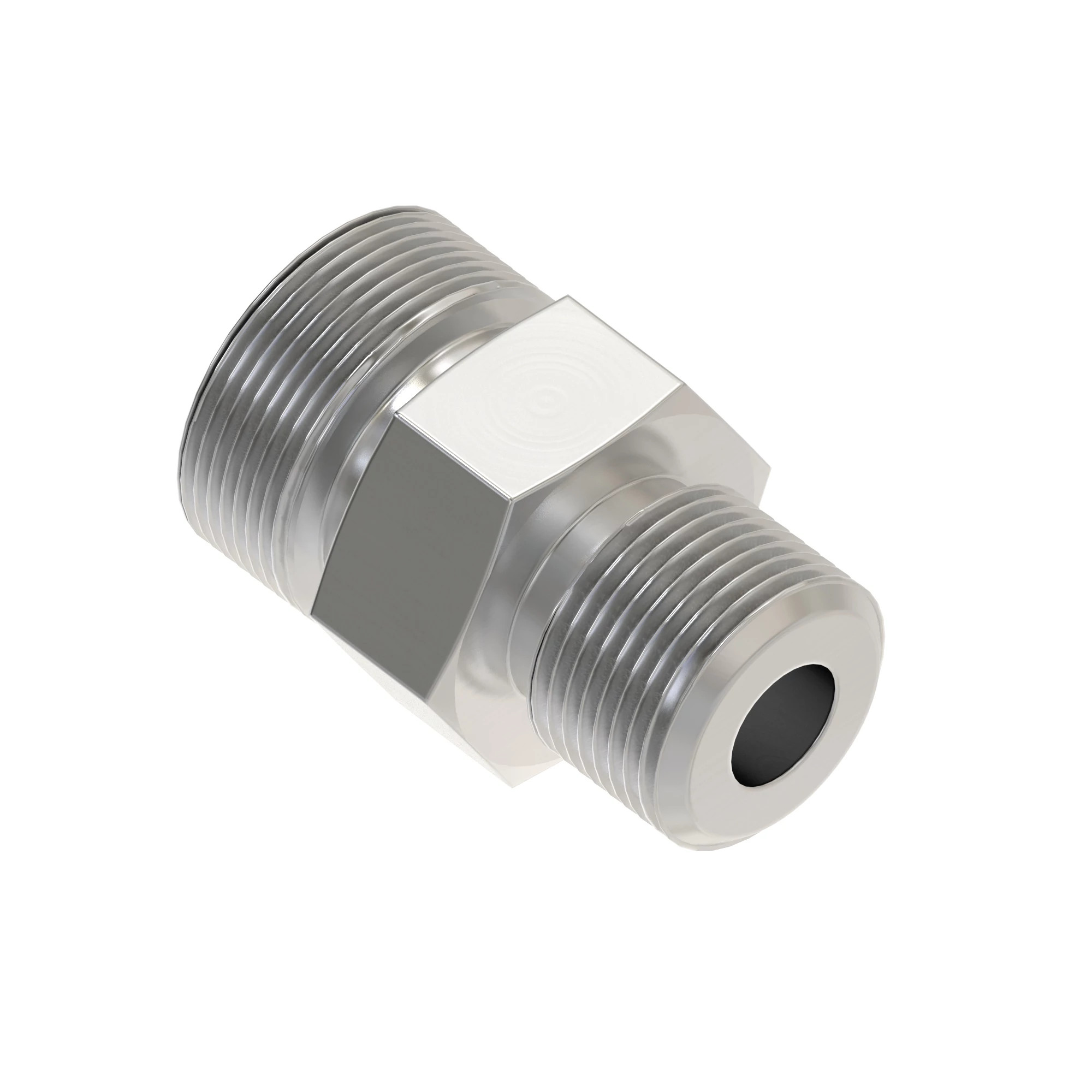 STUD STRAIGHT, ORFS W/METRIC HEX