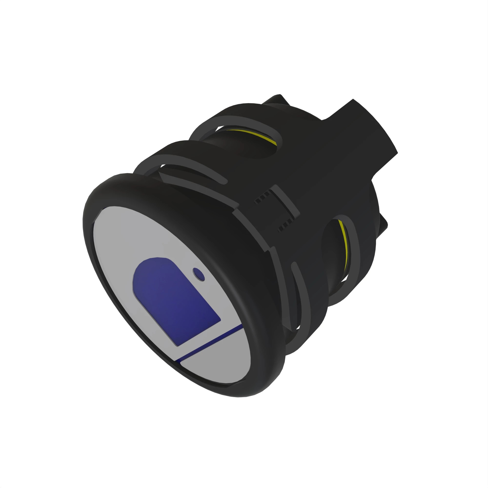 HOURMETER BATTERY MONITOR LCD