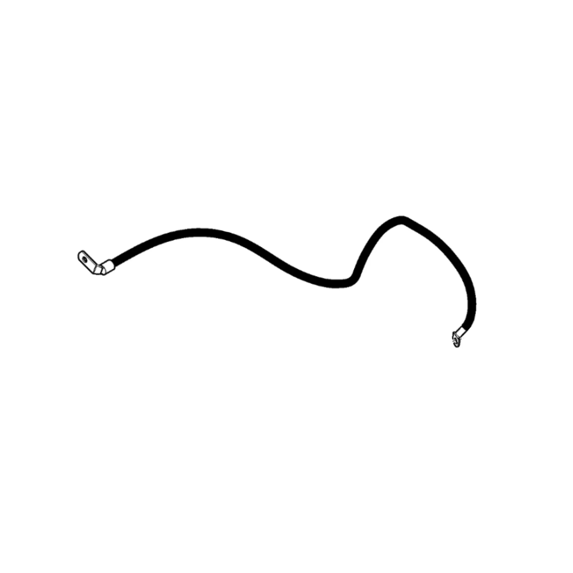 John Deere Negative Battery Cable, Length 965 mm - RE243914