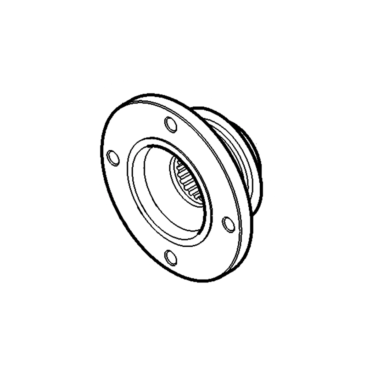 Flange, Assy