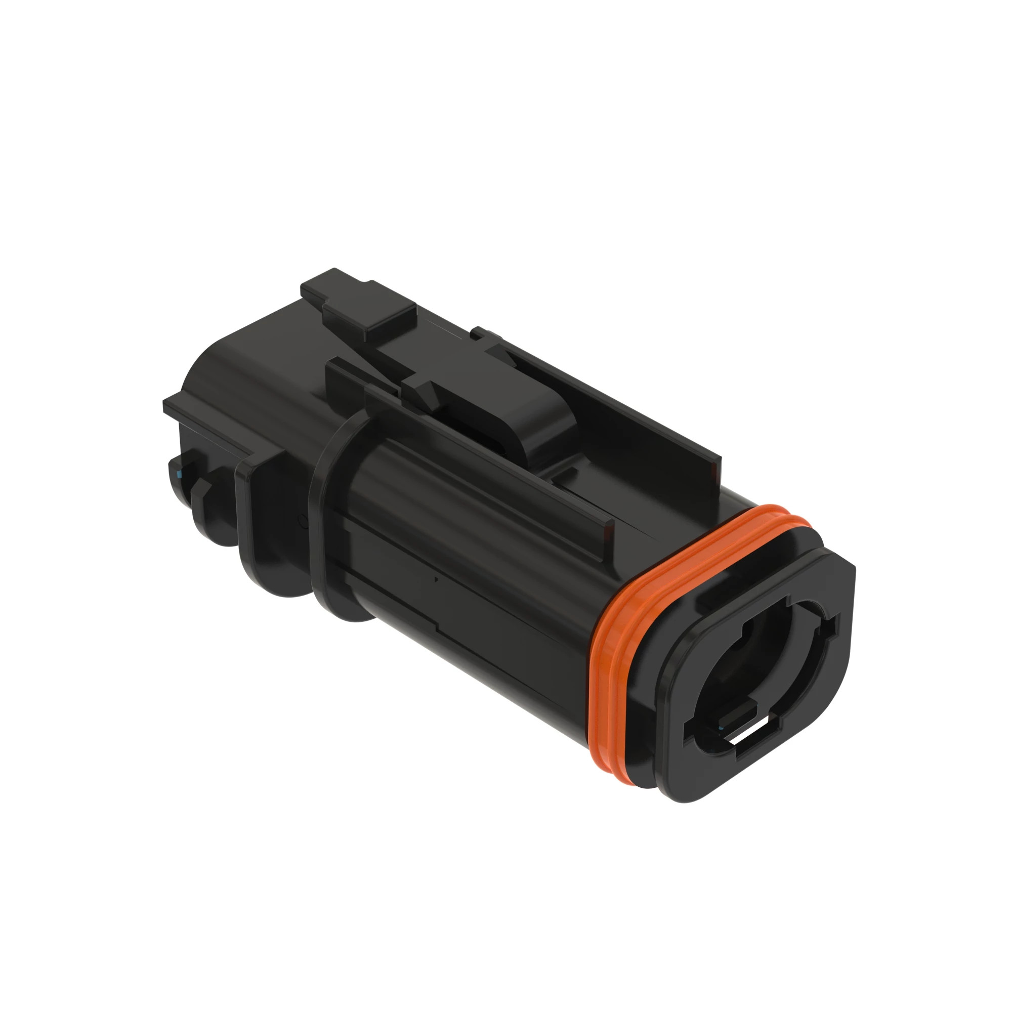 CONN TYCO DT 2W FS GRN PLSTC