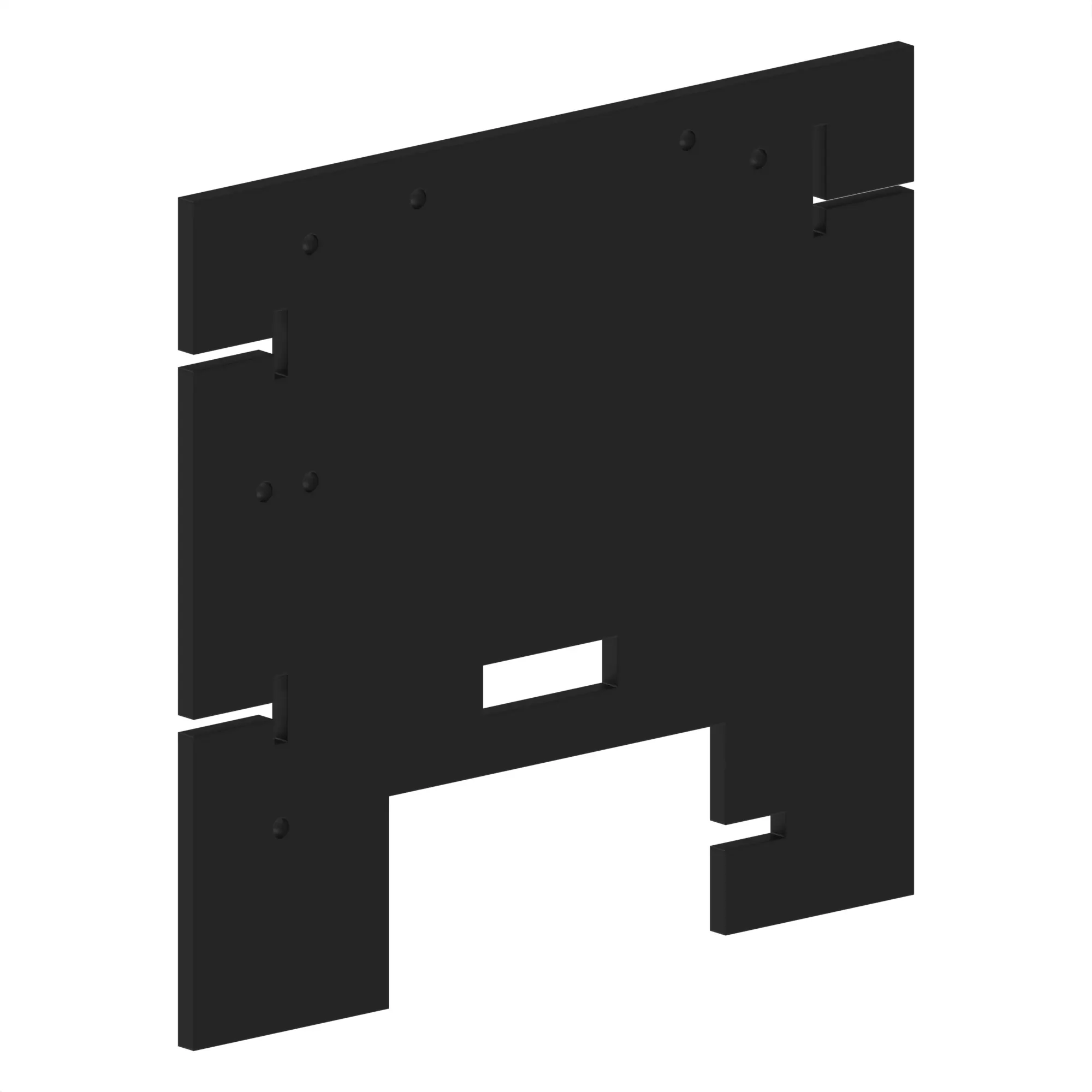 BARRIER, SEAT CLOSEOUT, TOP