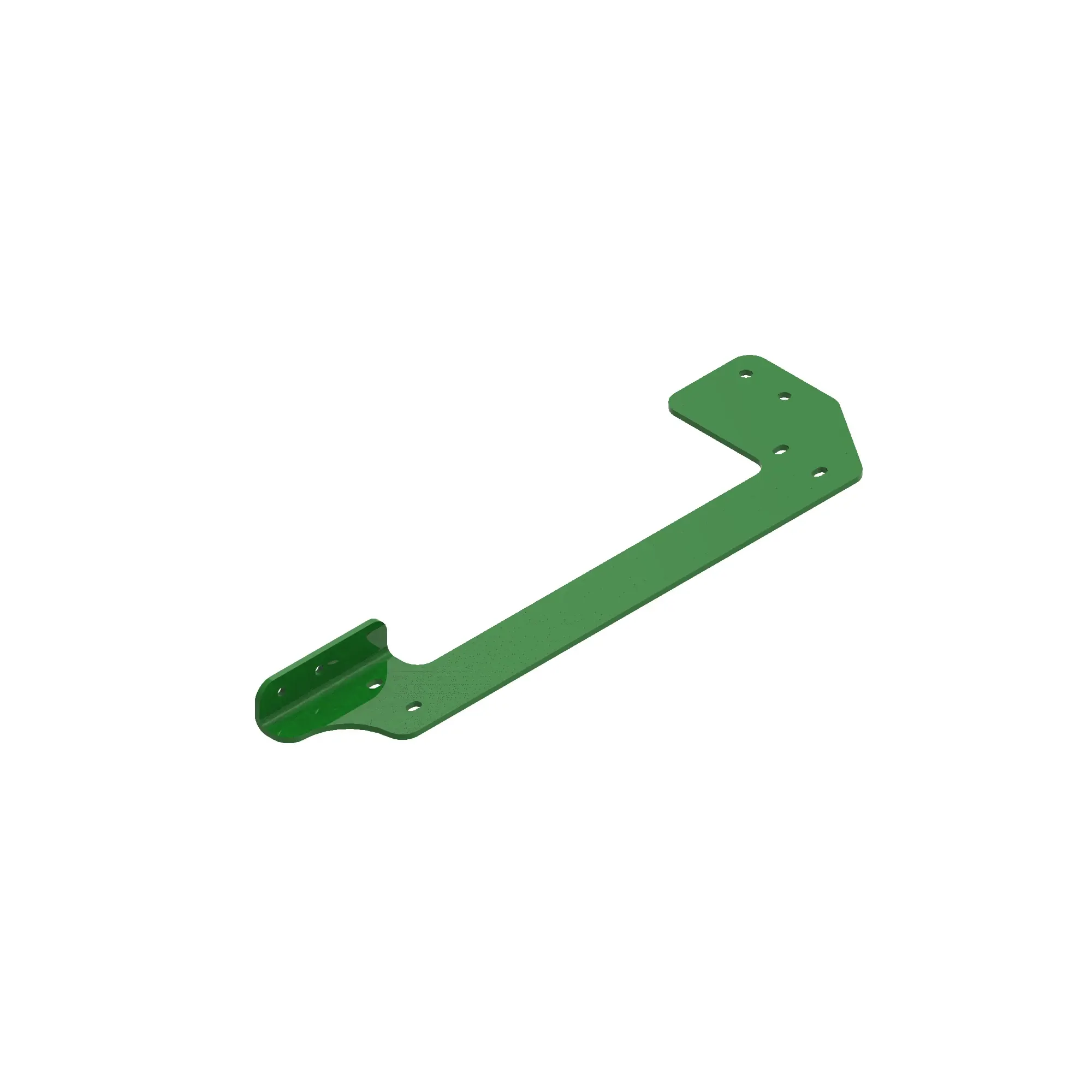 John Deere Hand Rail Support Plate - KK19196