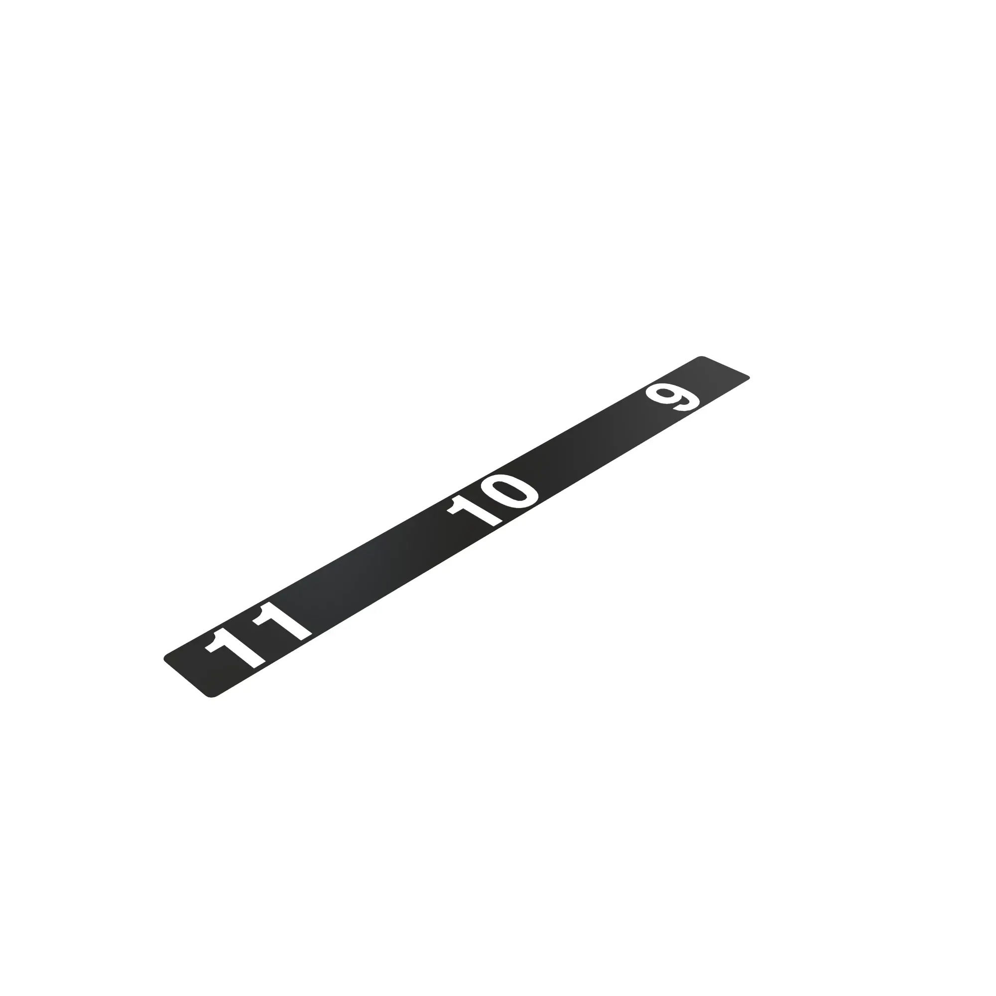 John Deere SOD Hose Placement Label - A76851