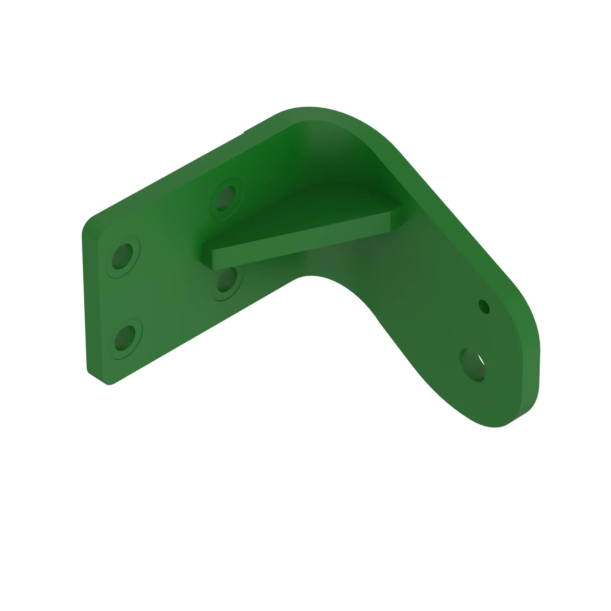 John Deere Rear Engine Bracket, Left Side - F632278