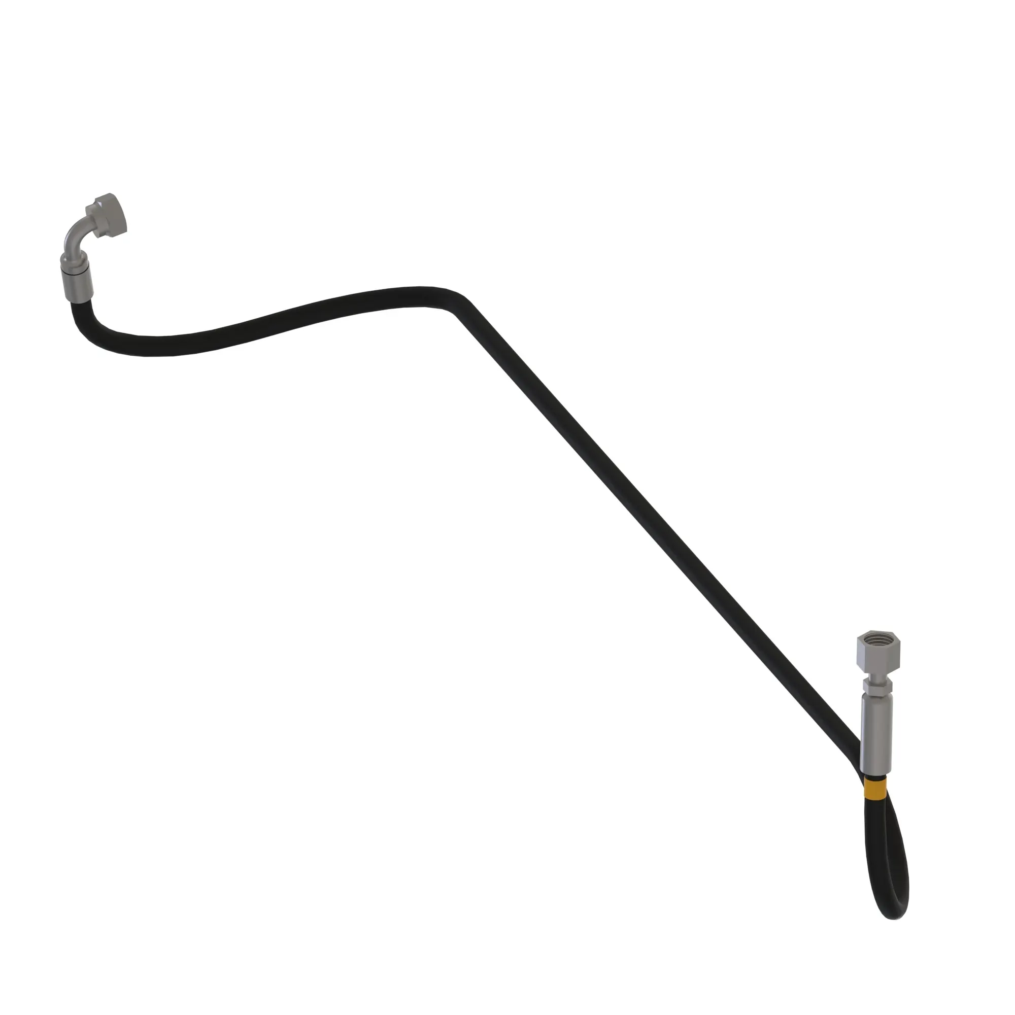 John Deere Outer Gauge Wheel Cap to Gauge Wheel Outer Extend Port Hydraulic Hose - AXE101288