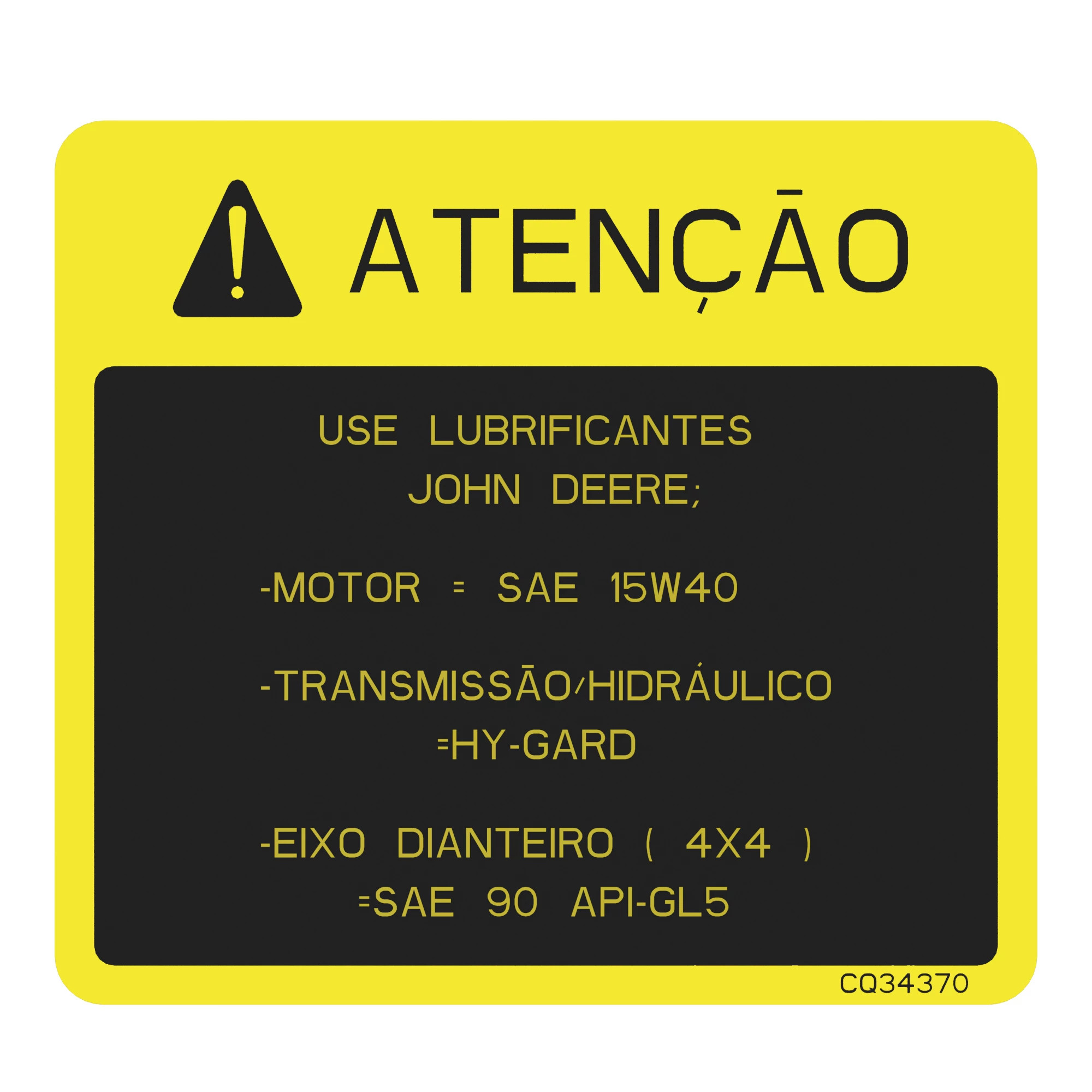 DECALCO DE LUBRIFICACAO