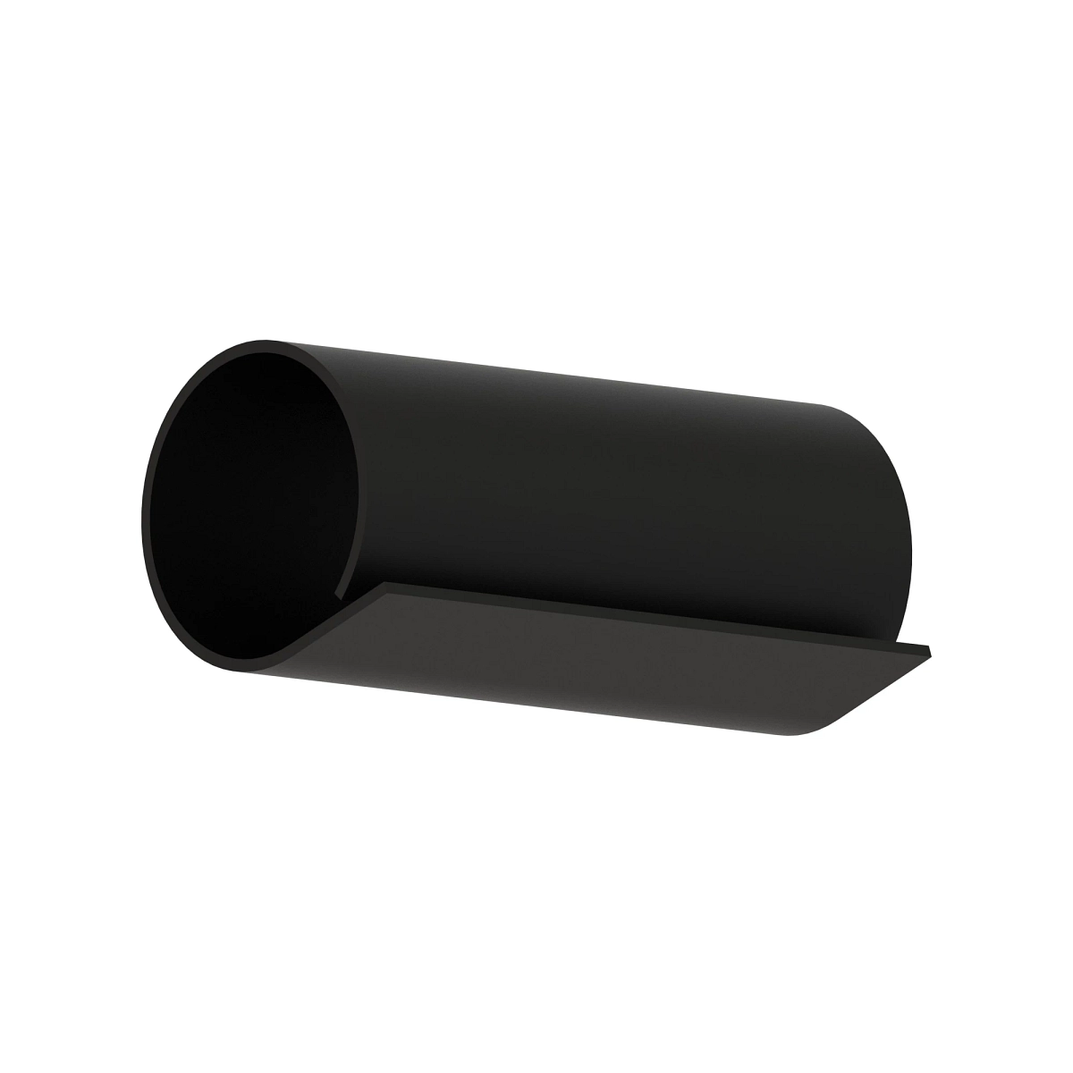 Isolator, Sleeve, Black Rubber Long
