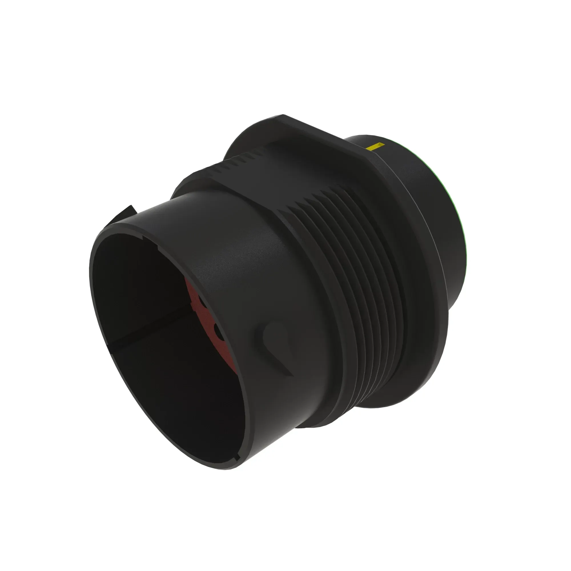 CONN DEUTSCH HDP20 14W FS BLK PLSTC