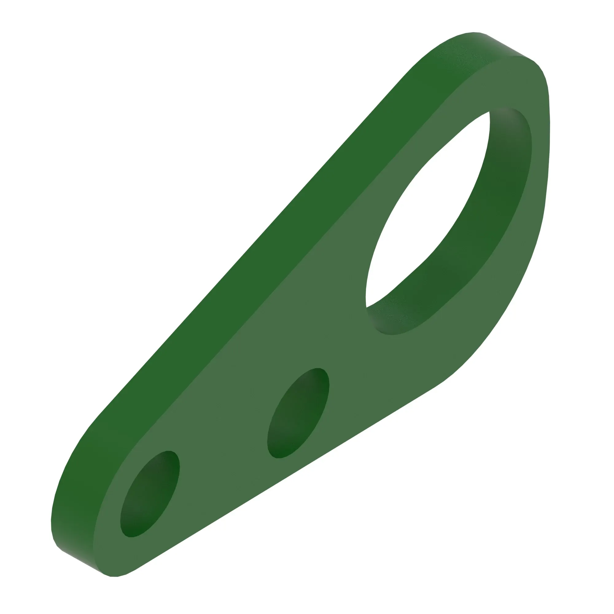 John Deere Weight Transfer Label Spacer Plate - TCU39342