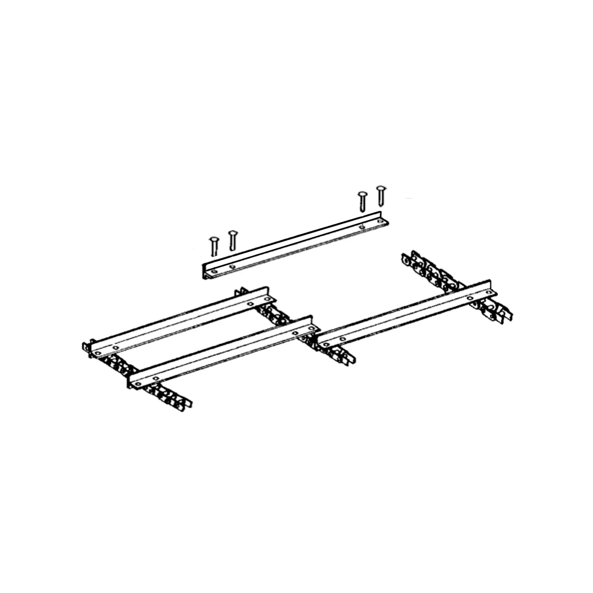 John Deere Feeder House Chain Conveyor Assembly - AH123451