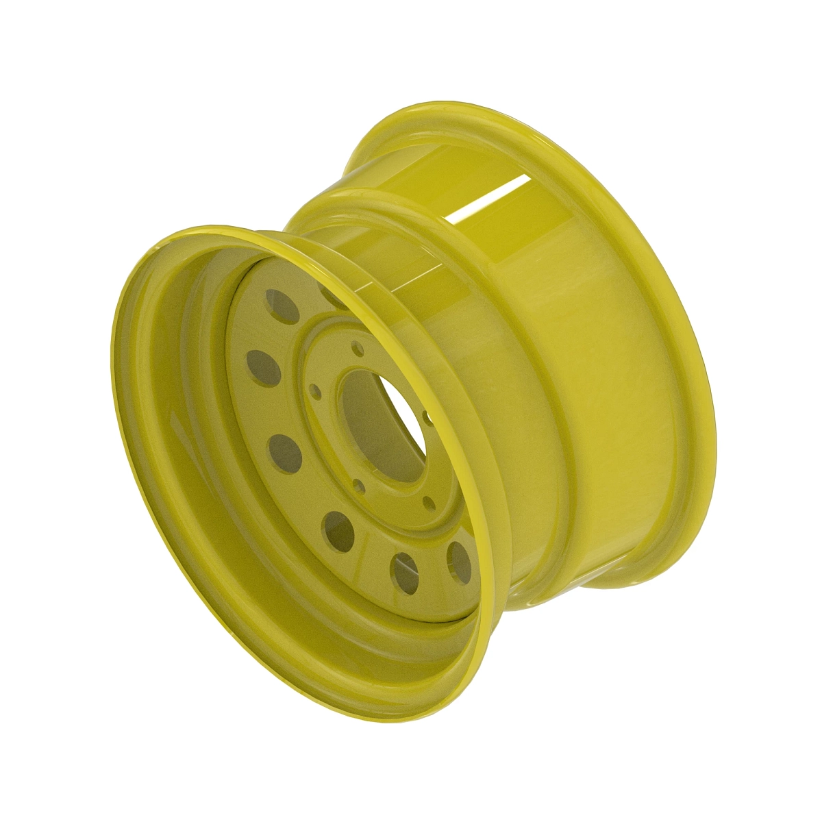 Wheel, 12X7 O-Window (Yellow)