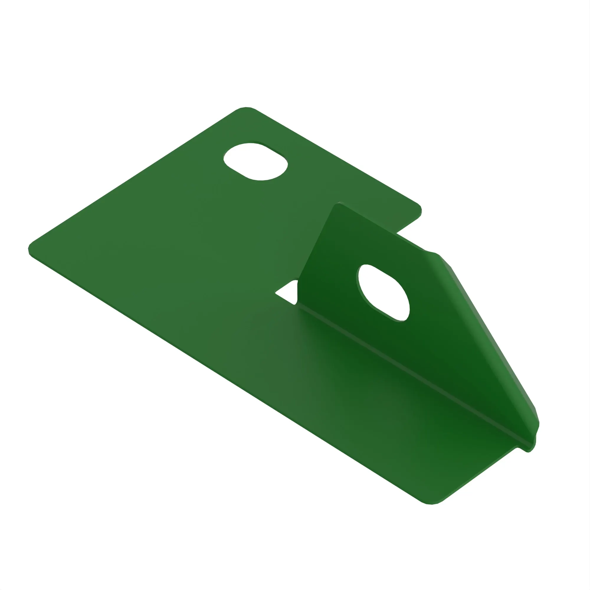 John Deere Right Side Auger Bed Front Corner Angle - H231096