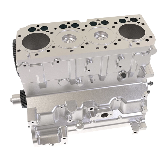 John Deere Short Block Assembly - DZ110838