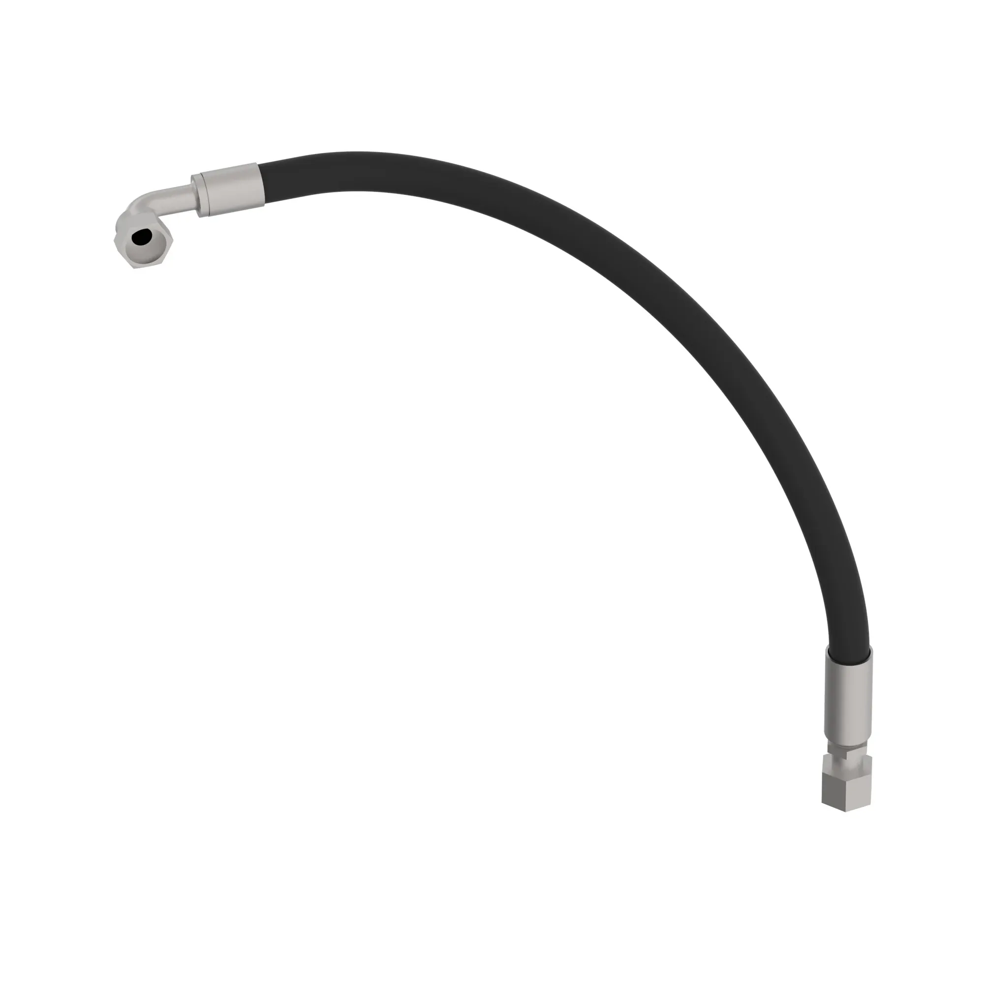 John Deere Main Engine Gearcase Lube Pump Hydraulic Hose - AXE93350