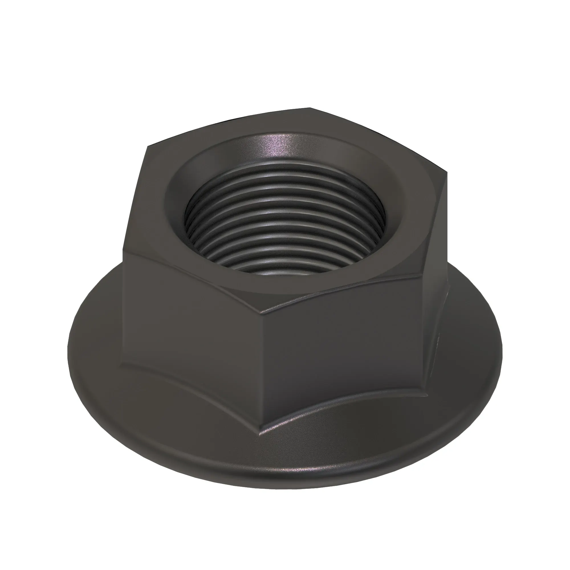 John Deere Hexagonal Flange Prevailing Torque Nut, M6 - 14M7862
