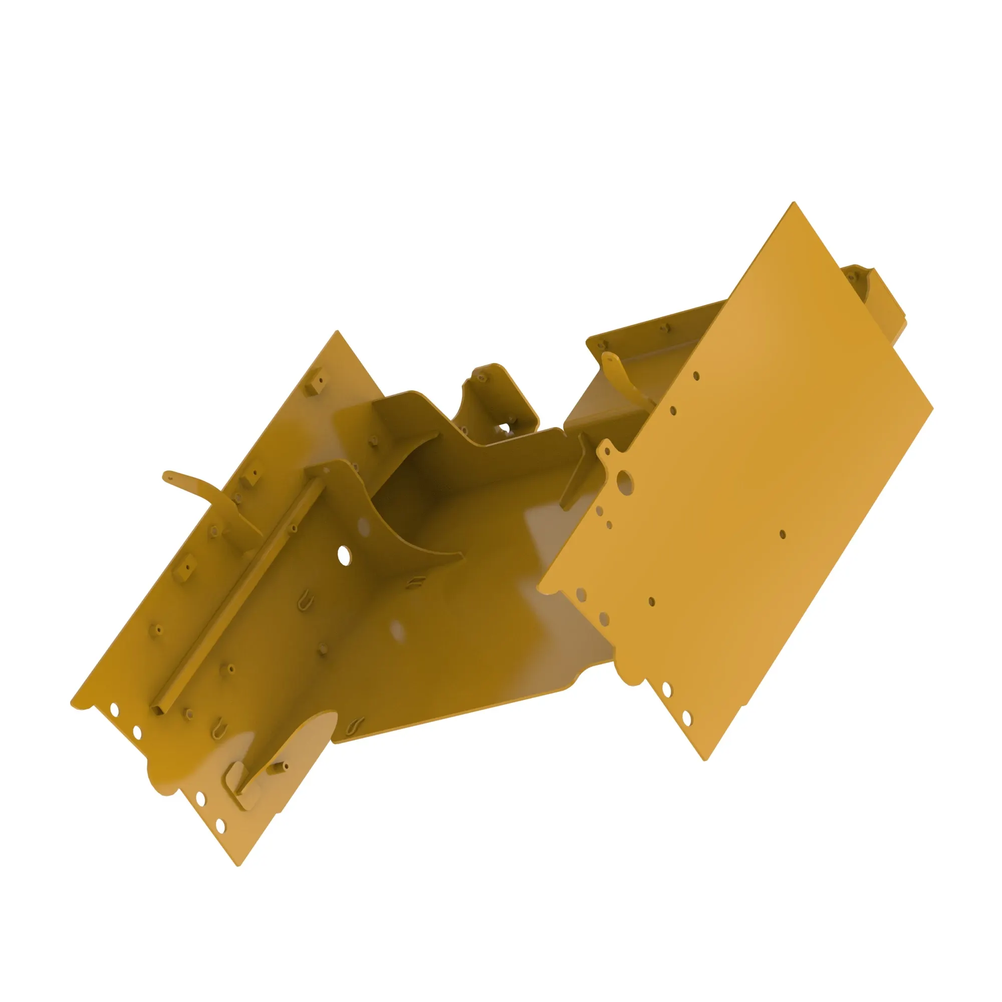 SUPPORT, WELDMENT, HOOD SUPPORT 744