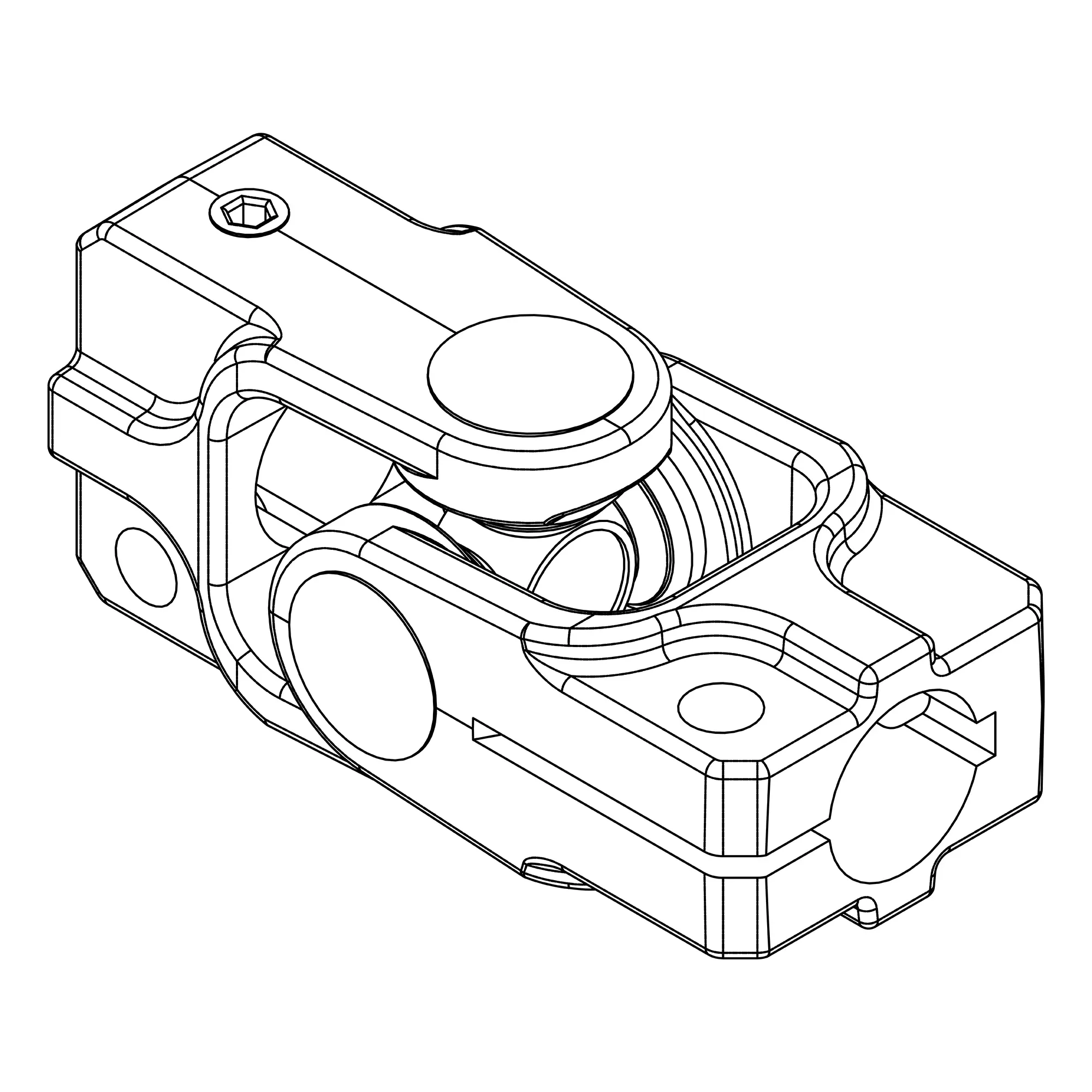 John Deere Universal Joint Yoke - FH328188