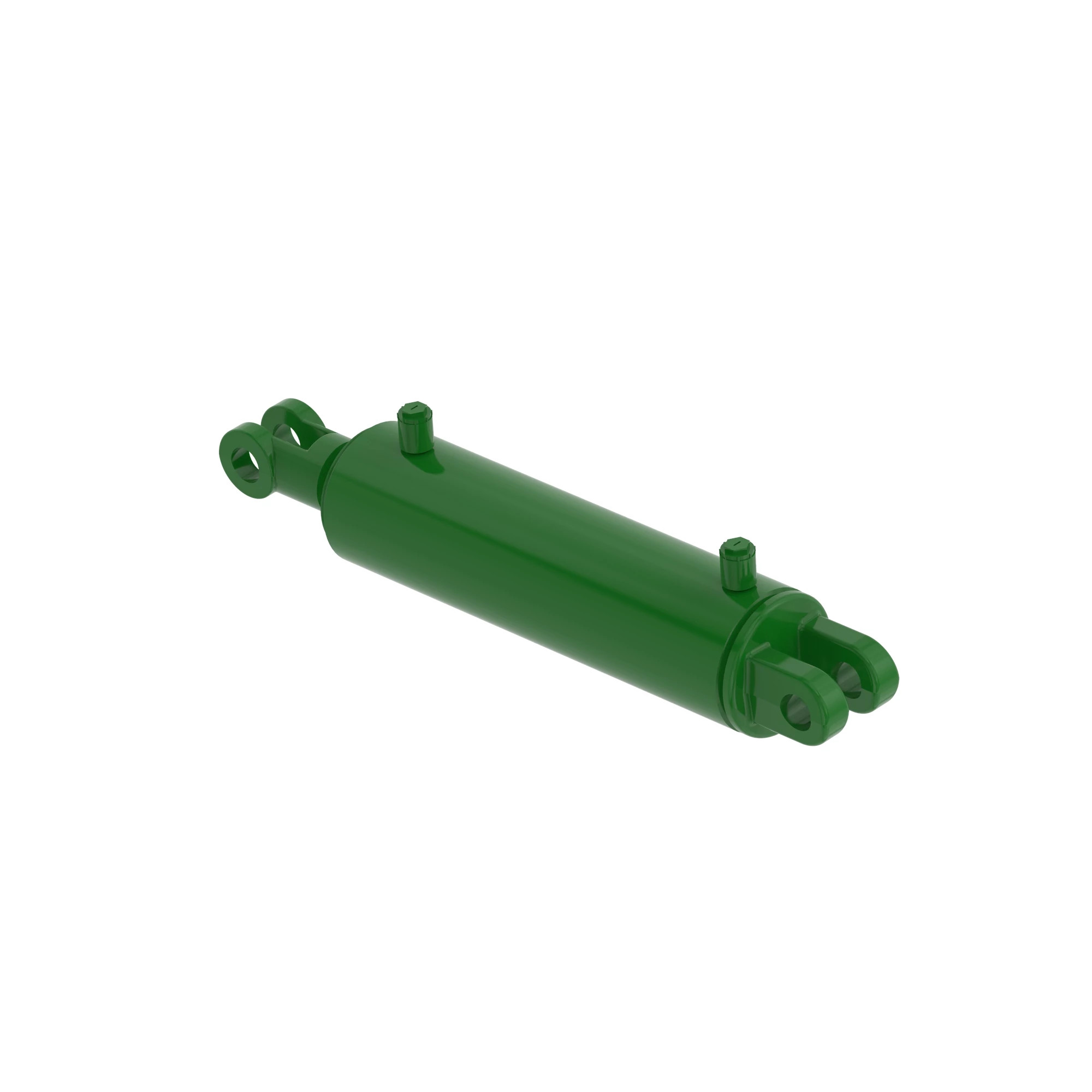 HYDRAULIC CYLINDER, GREEN/LABEL